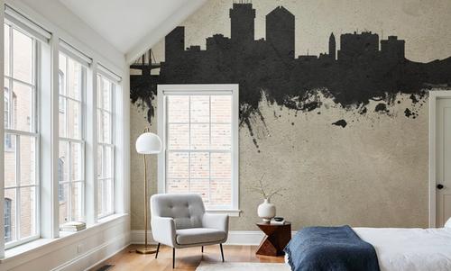 Wichita Kansas Skyline Concrete