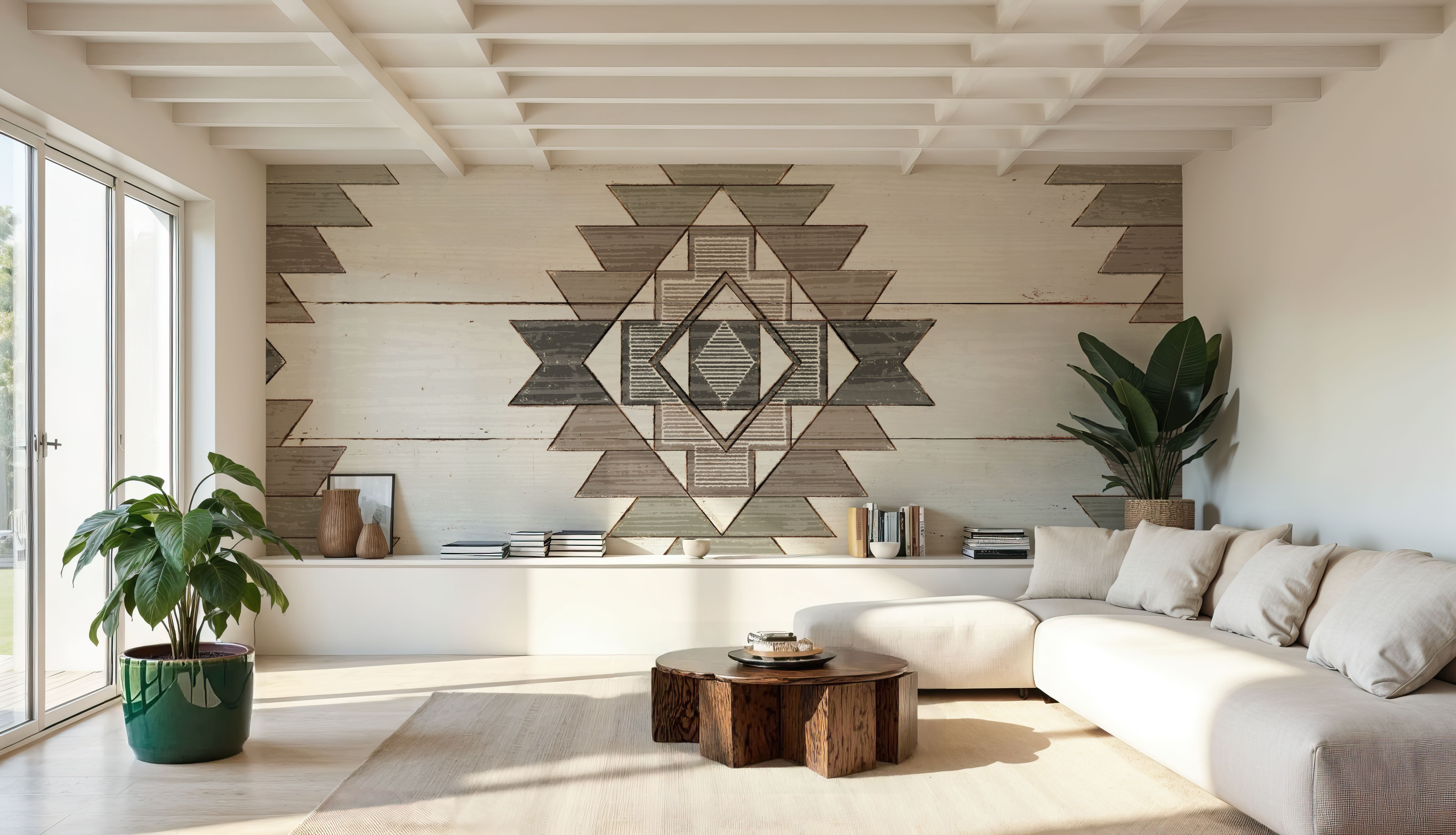 Cabin Life X Neutral, Wallpaper