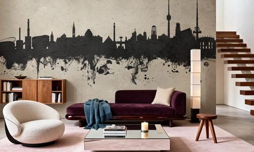 Stuttgart Germany Skyline Concrete