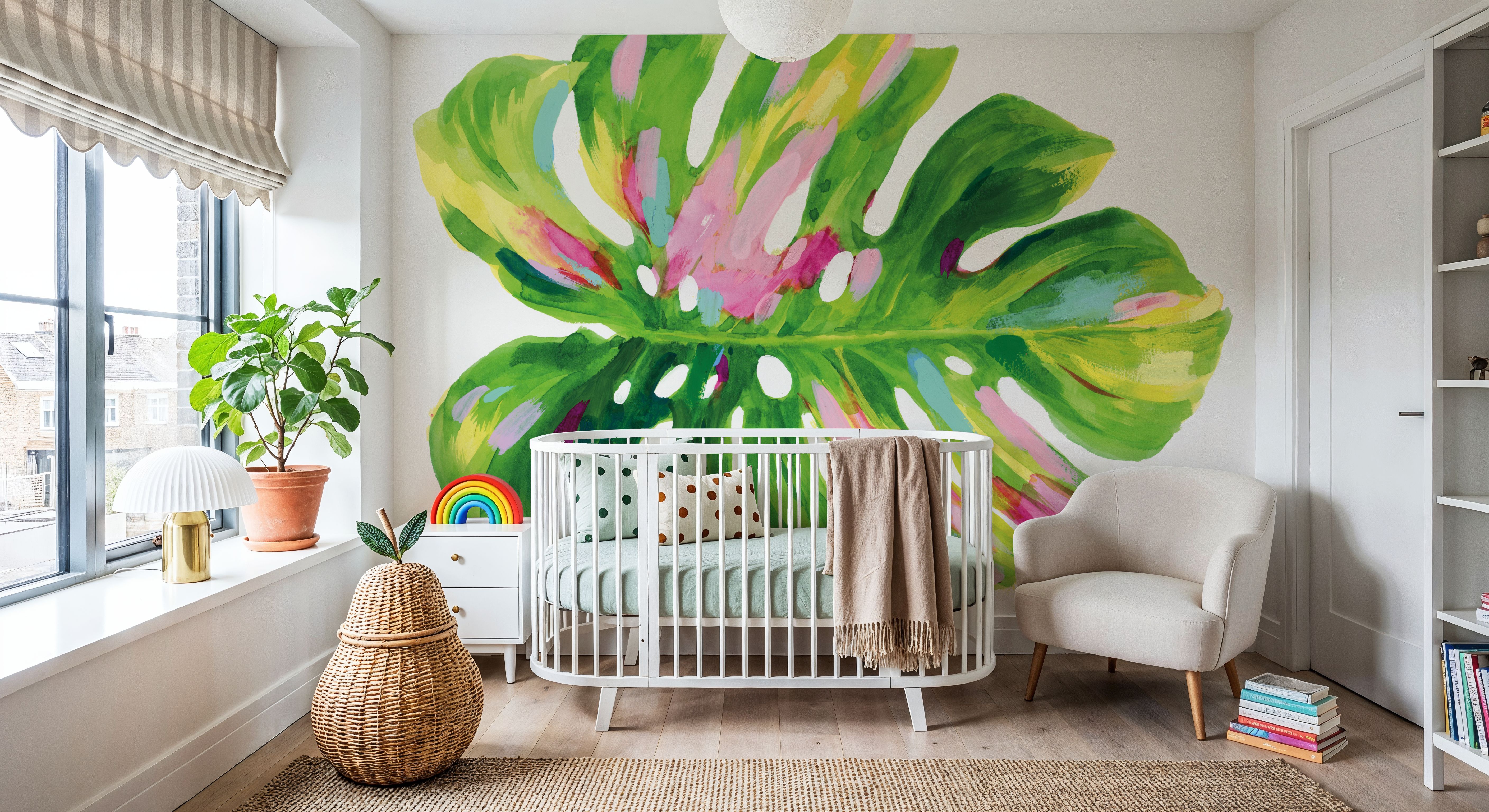 Colorful Tropical Leaf I