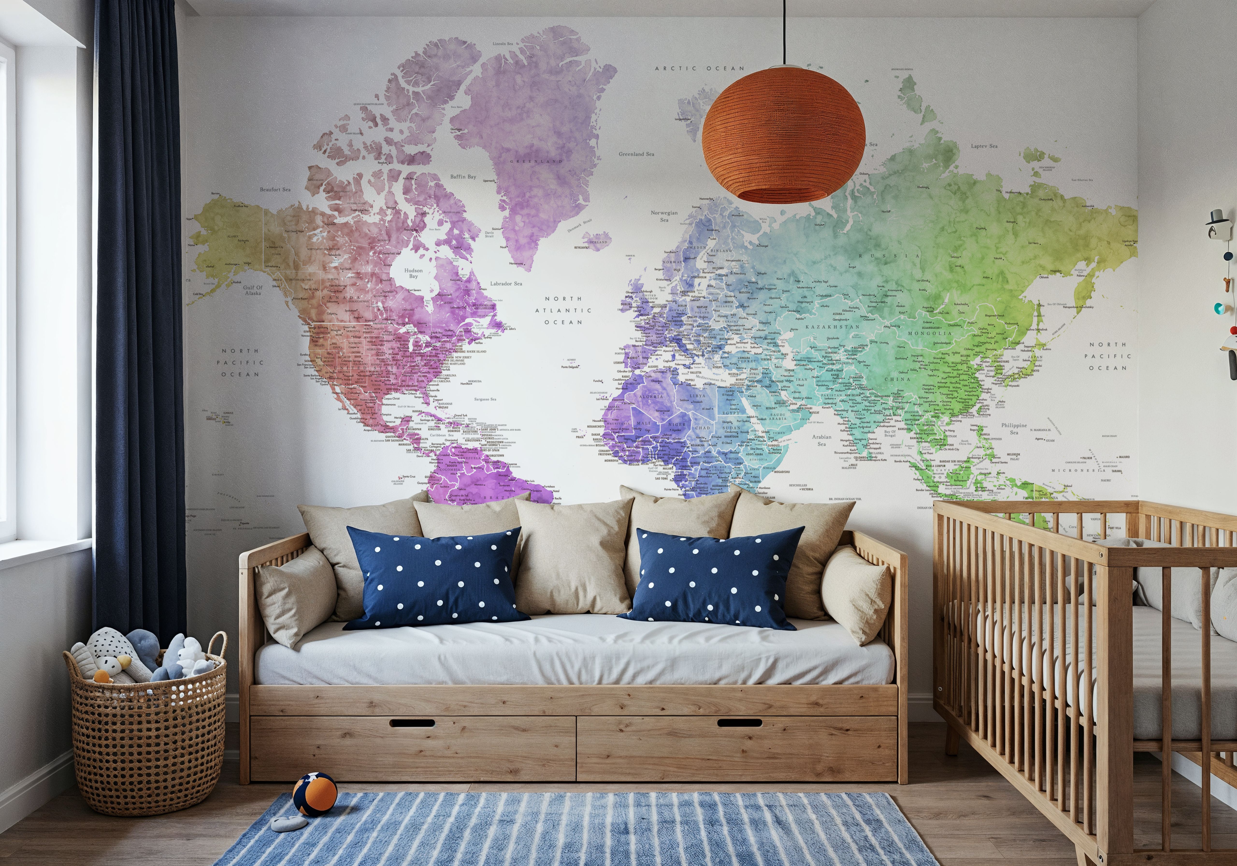 World Map Cities - Jude