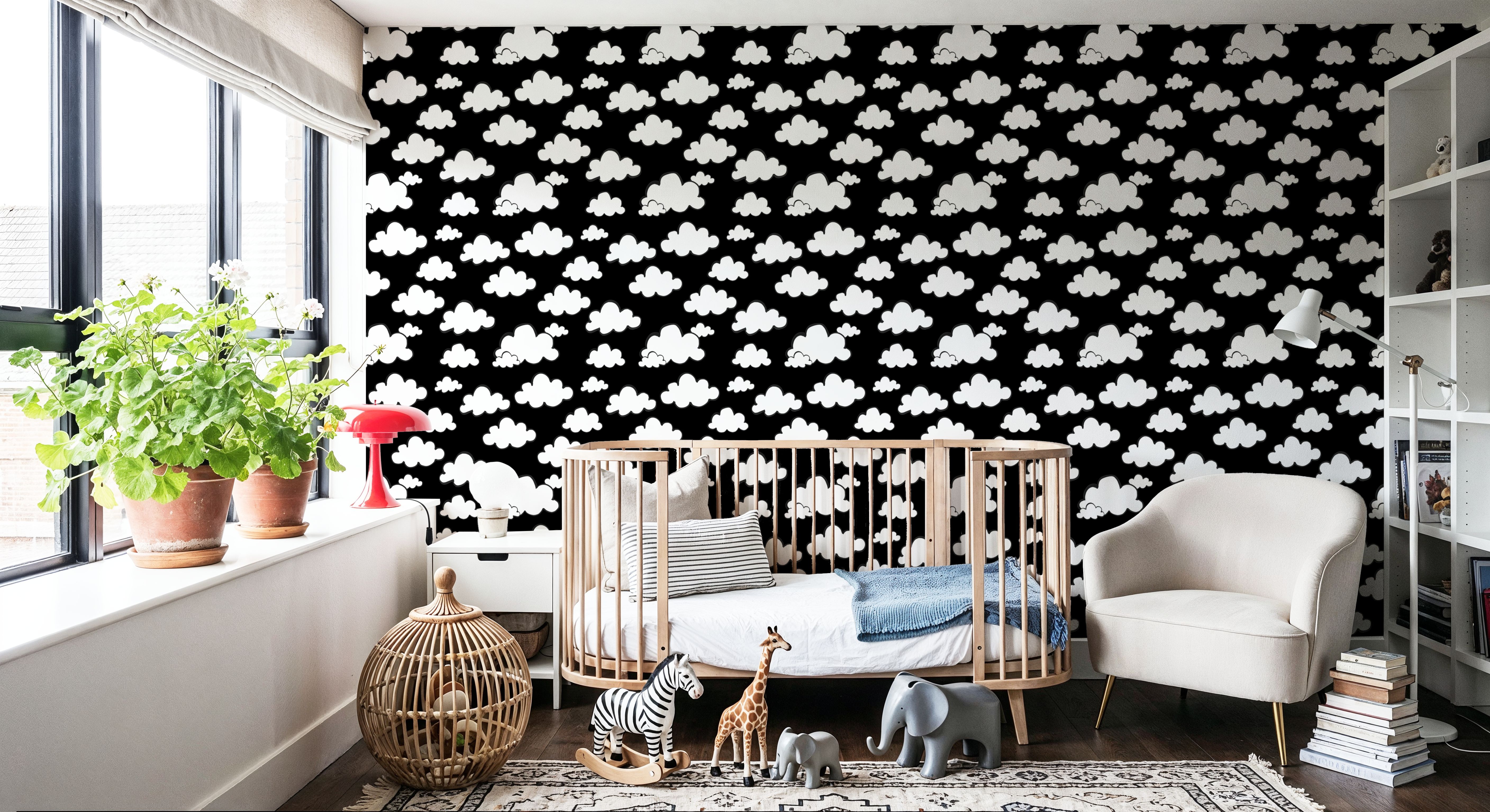 Cloudy Thoughts Black