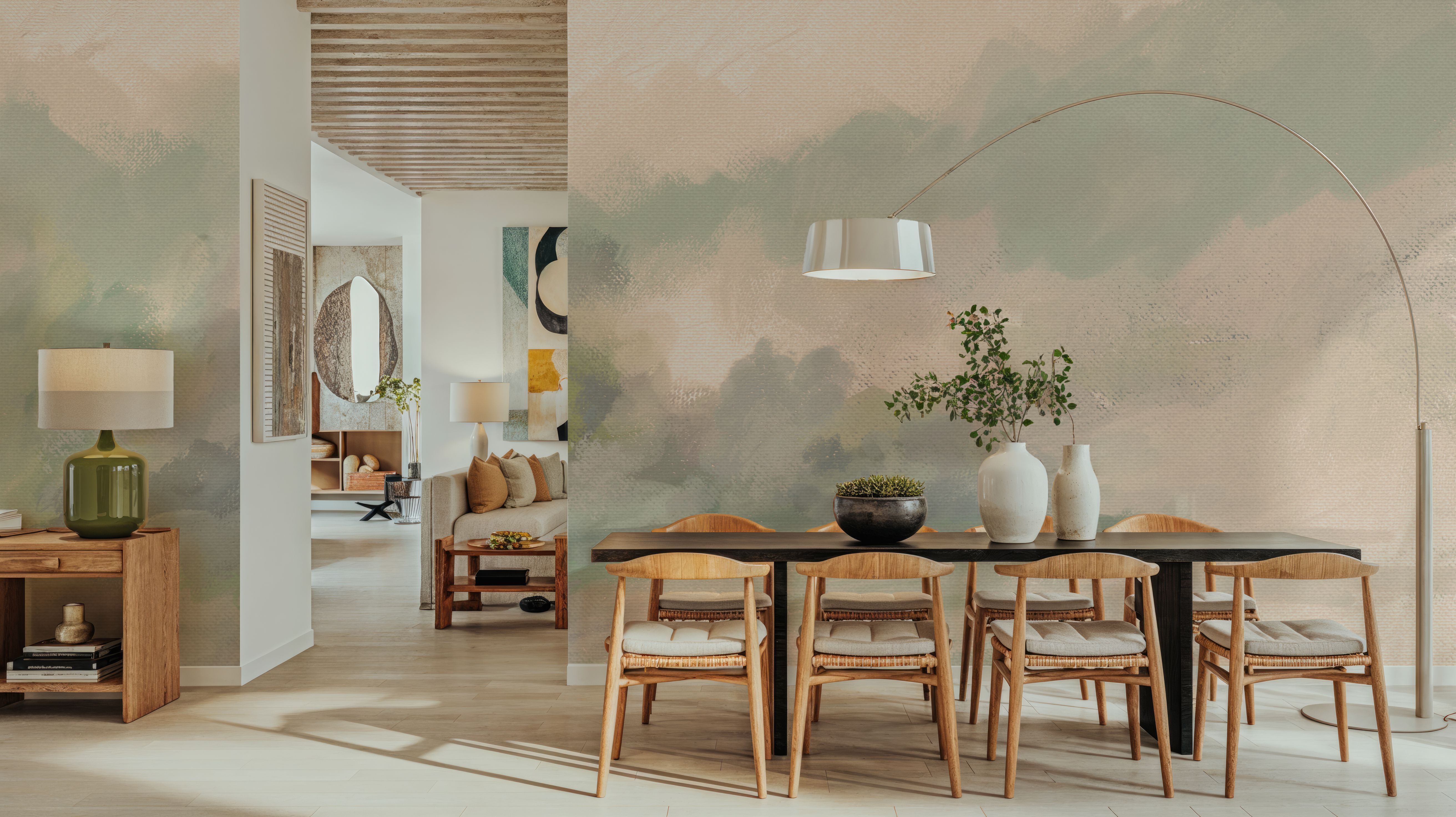 Canvas Riverbank, Wallpaper