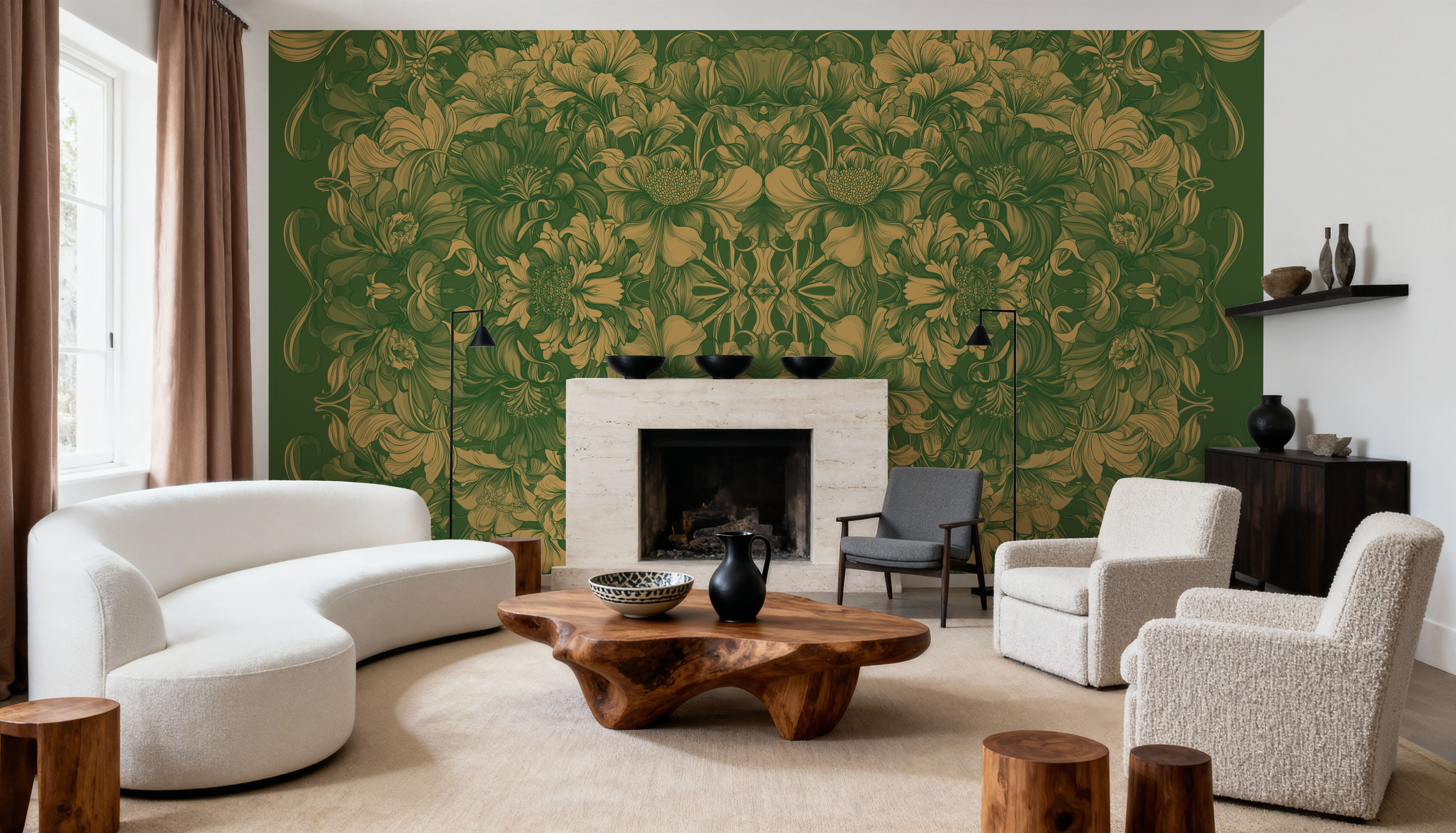 Scandi Flower Ceiling III