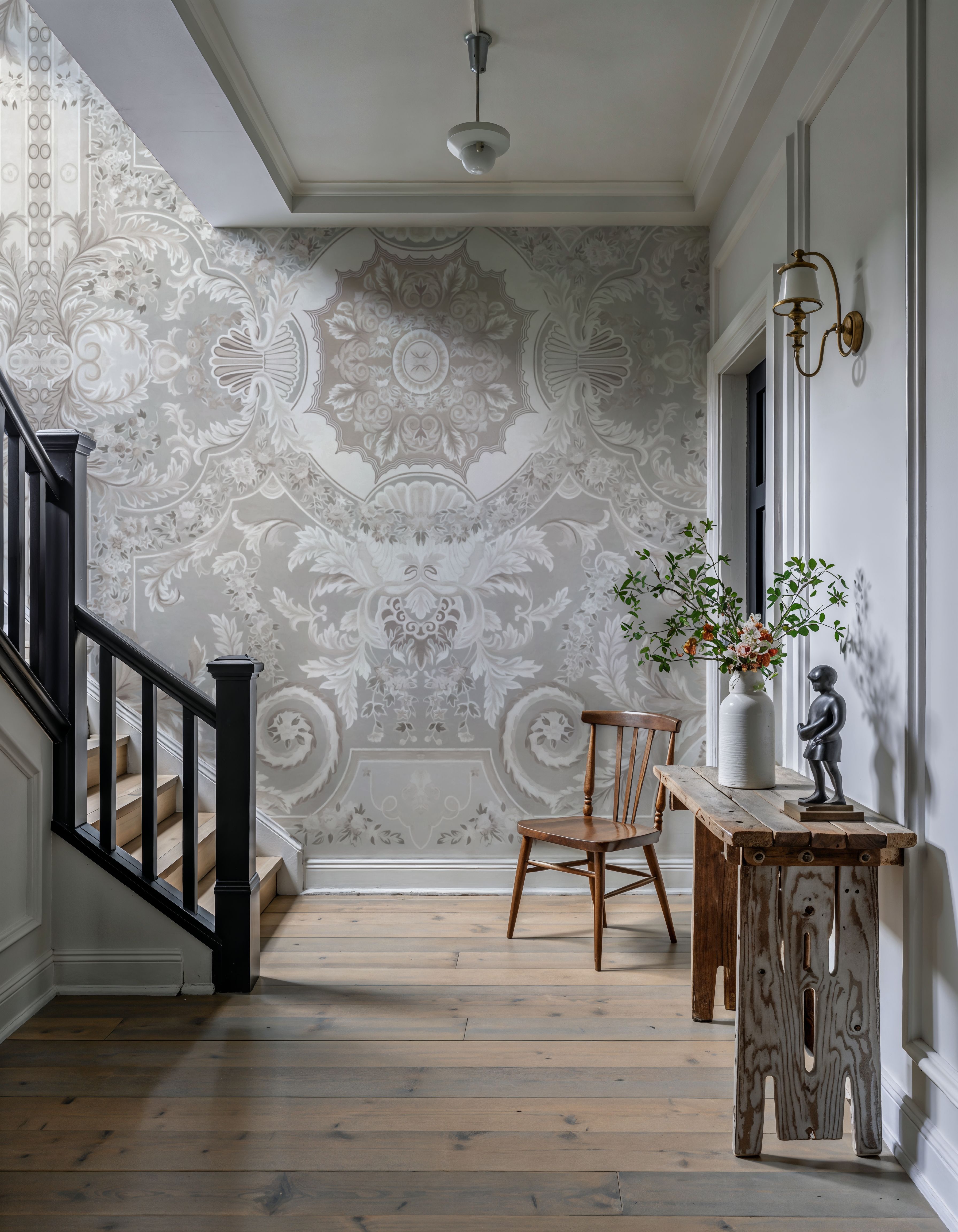 Gentle Branches, Washed Gray