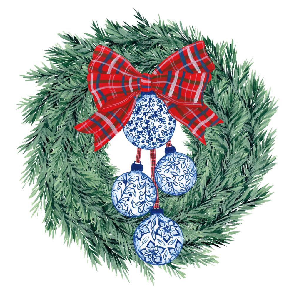 Holiday Tartan and Chinoiserie II