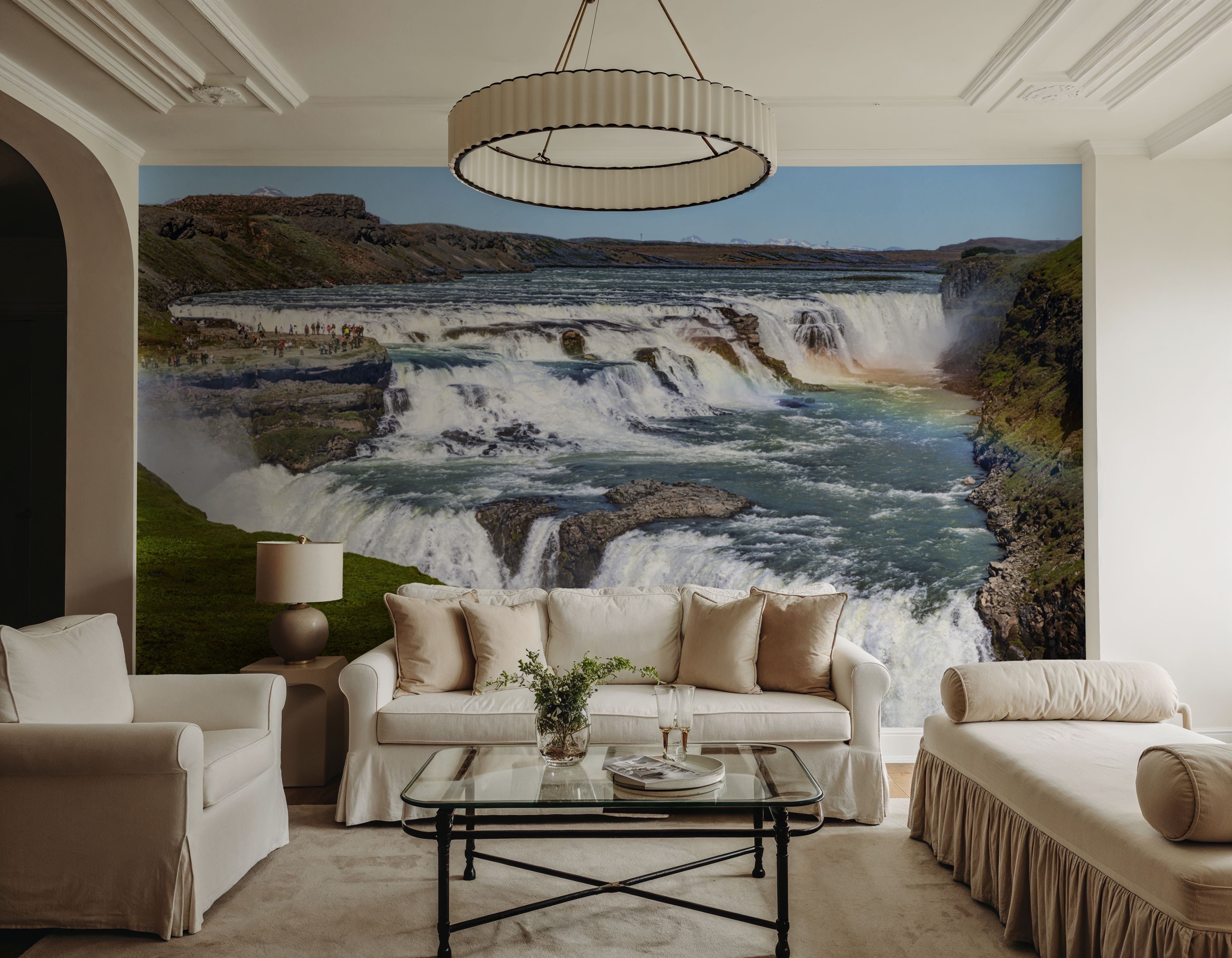 Majestic Rainbow Falls