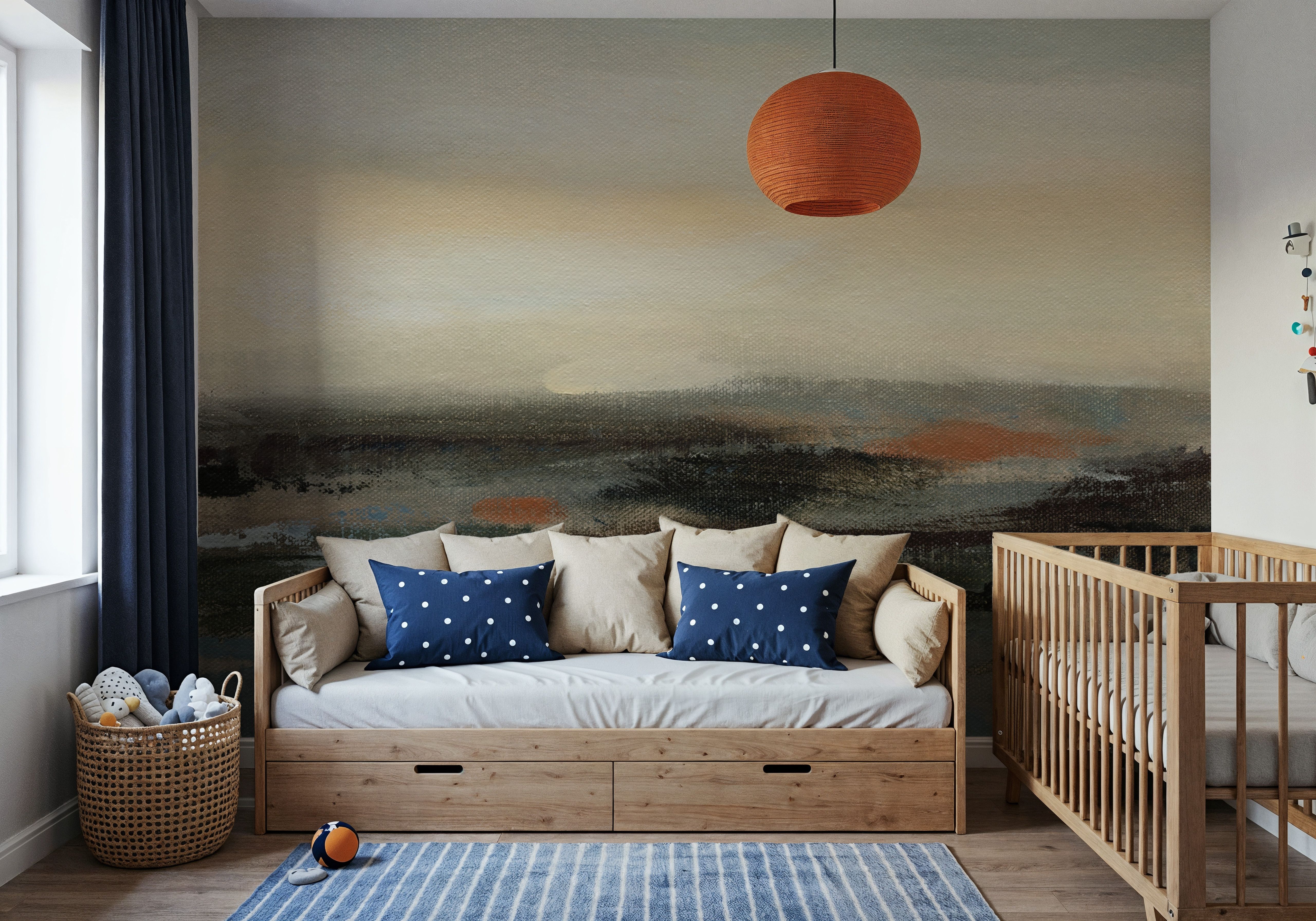 Silent Wave I, Tapet