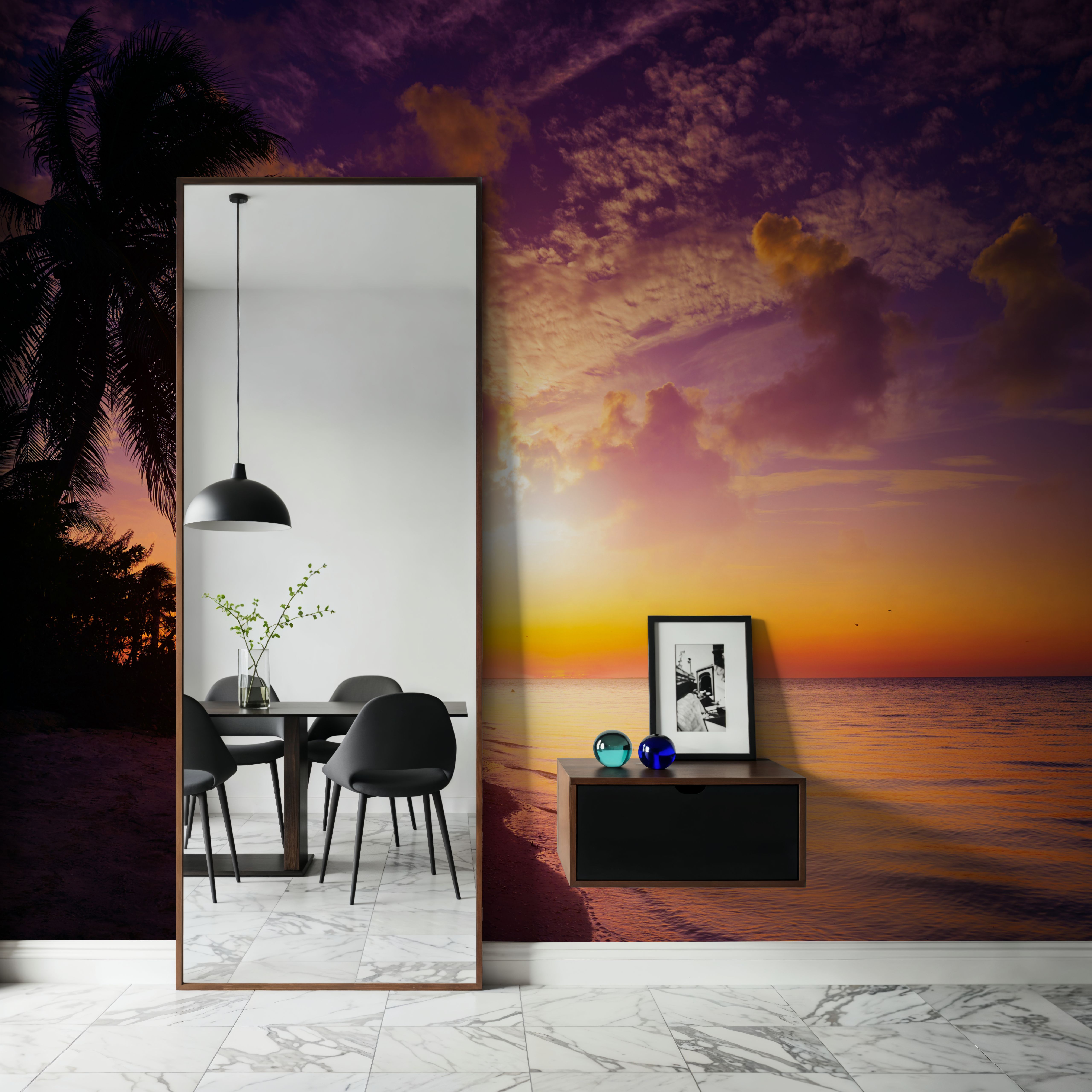 Tropical Twilight Silhouette