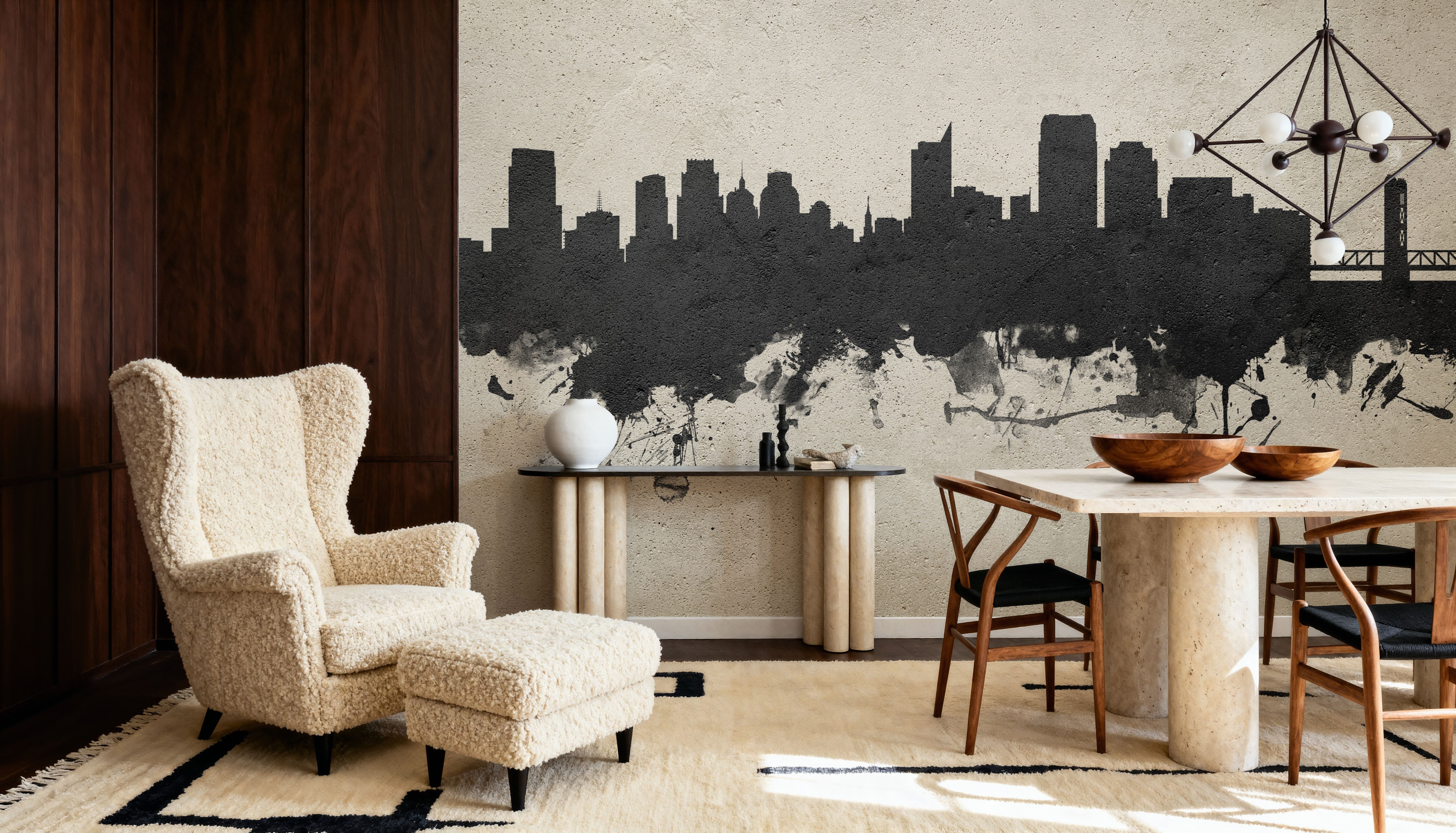 Sacramento California Skyline Concrete