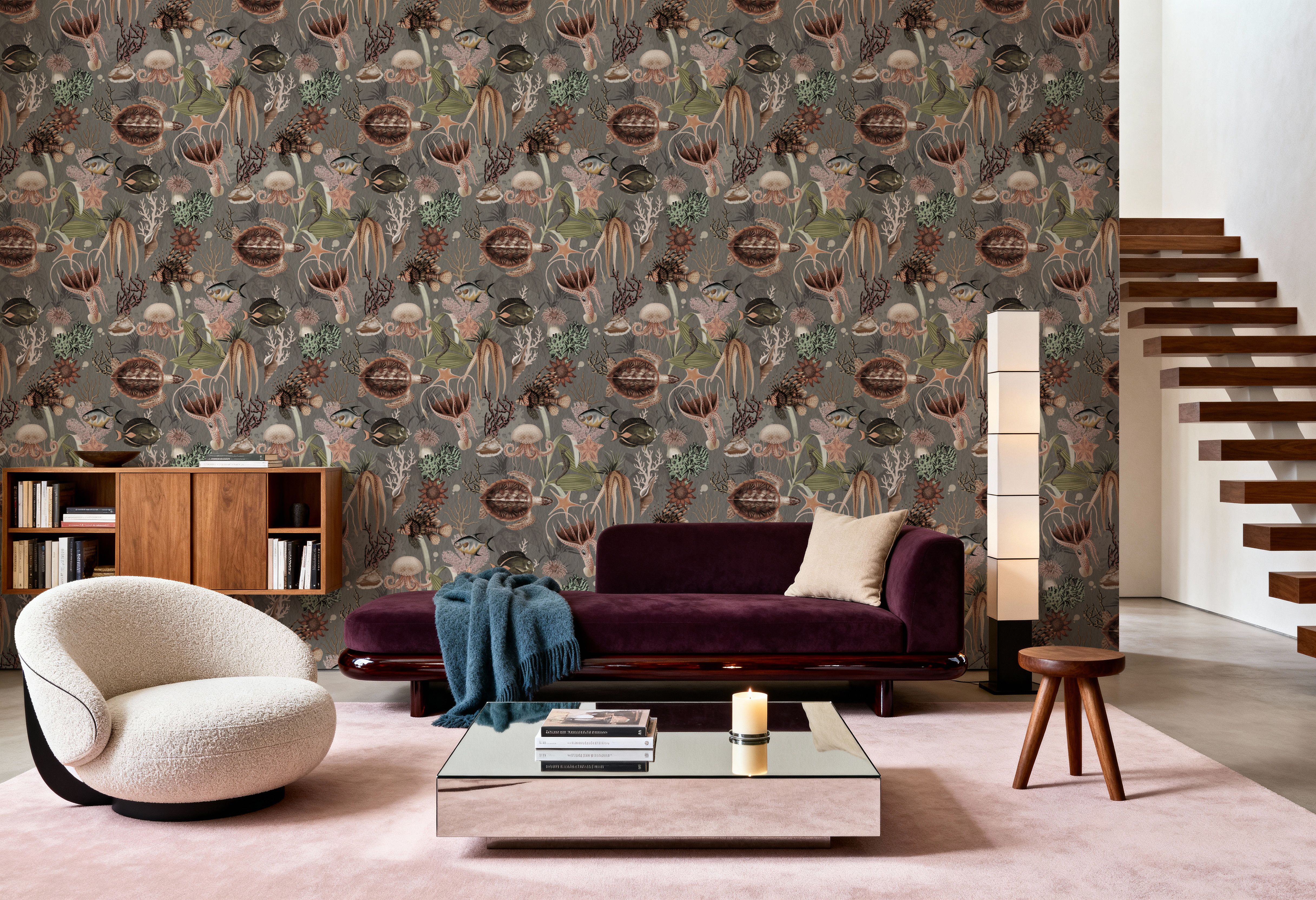 Deep Sea, Smoke, Wallpaper