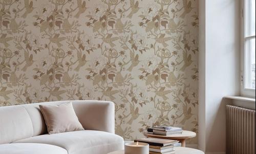 Peony Toile, Beige