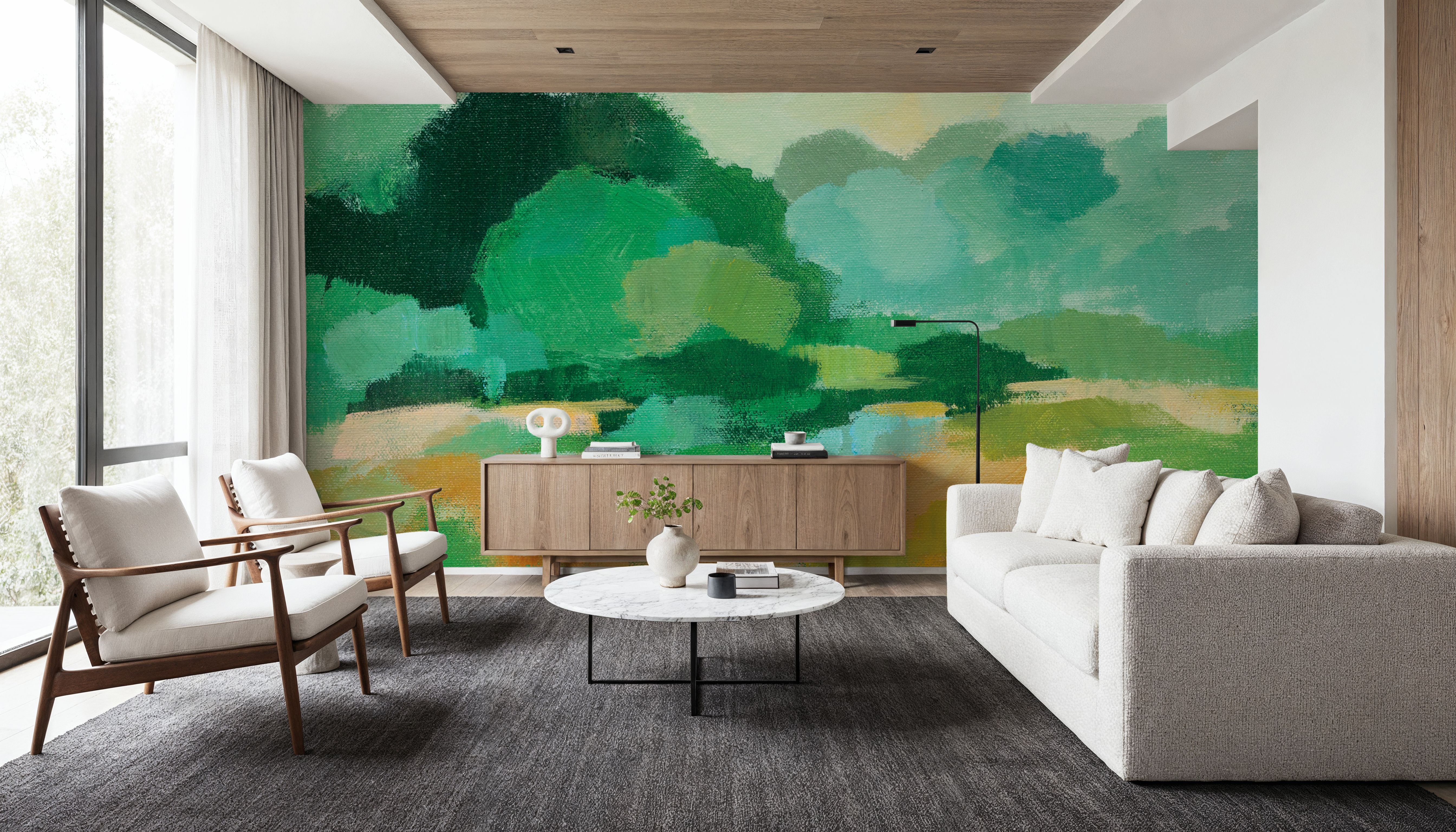 Spring Green II, Papier peint