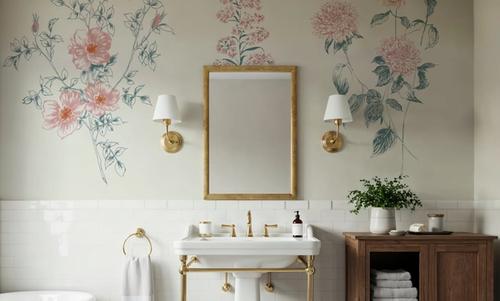 Flowers on White X