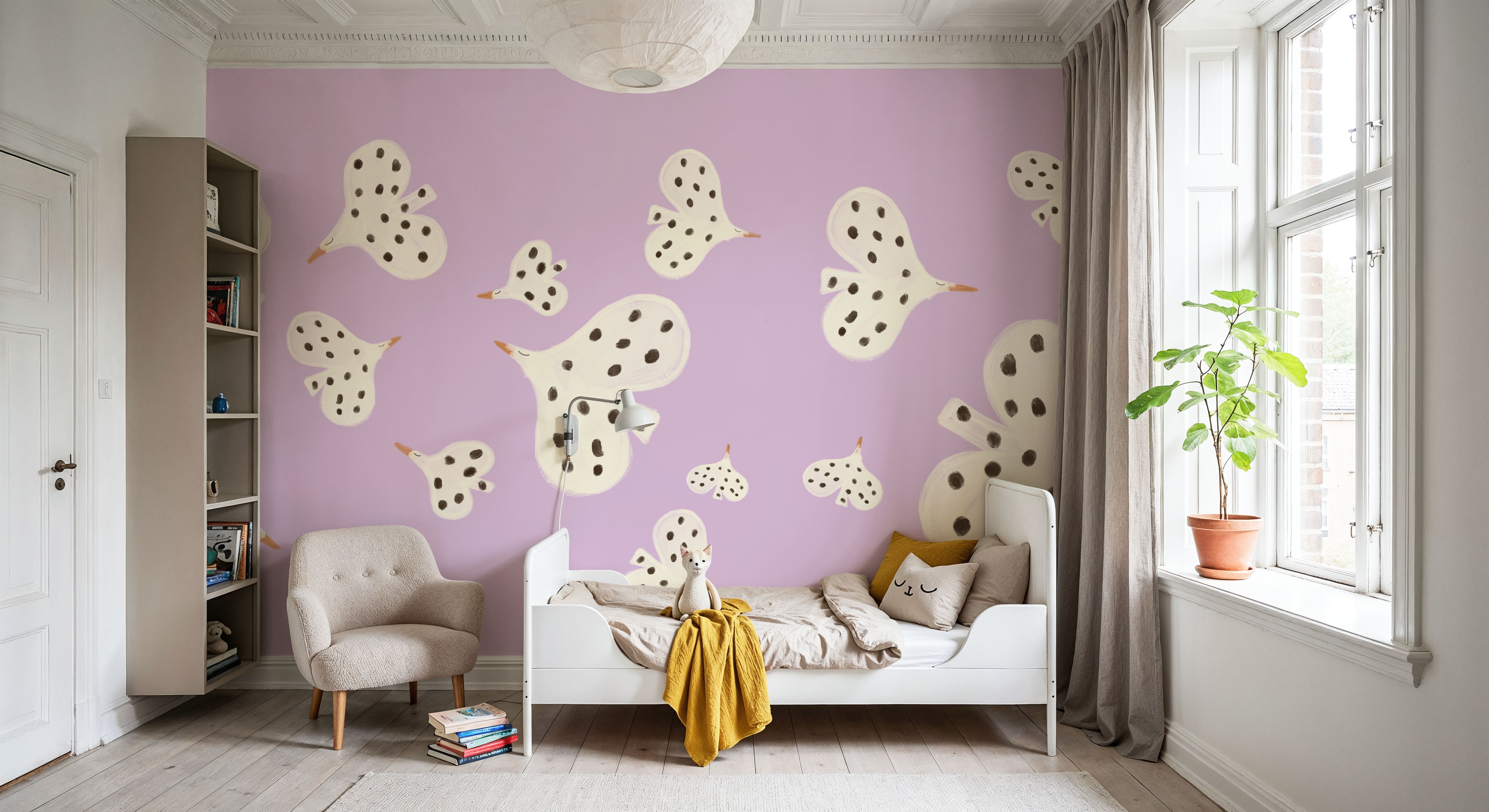 Birds Flying High, Lilac