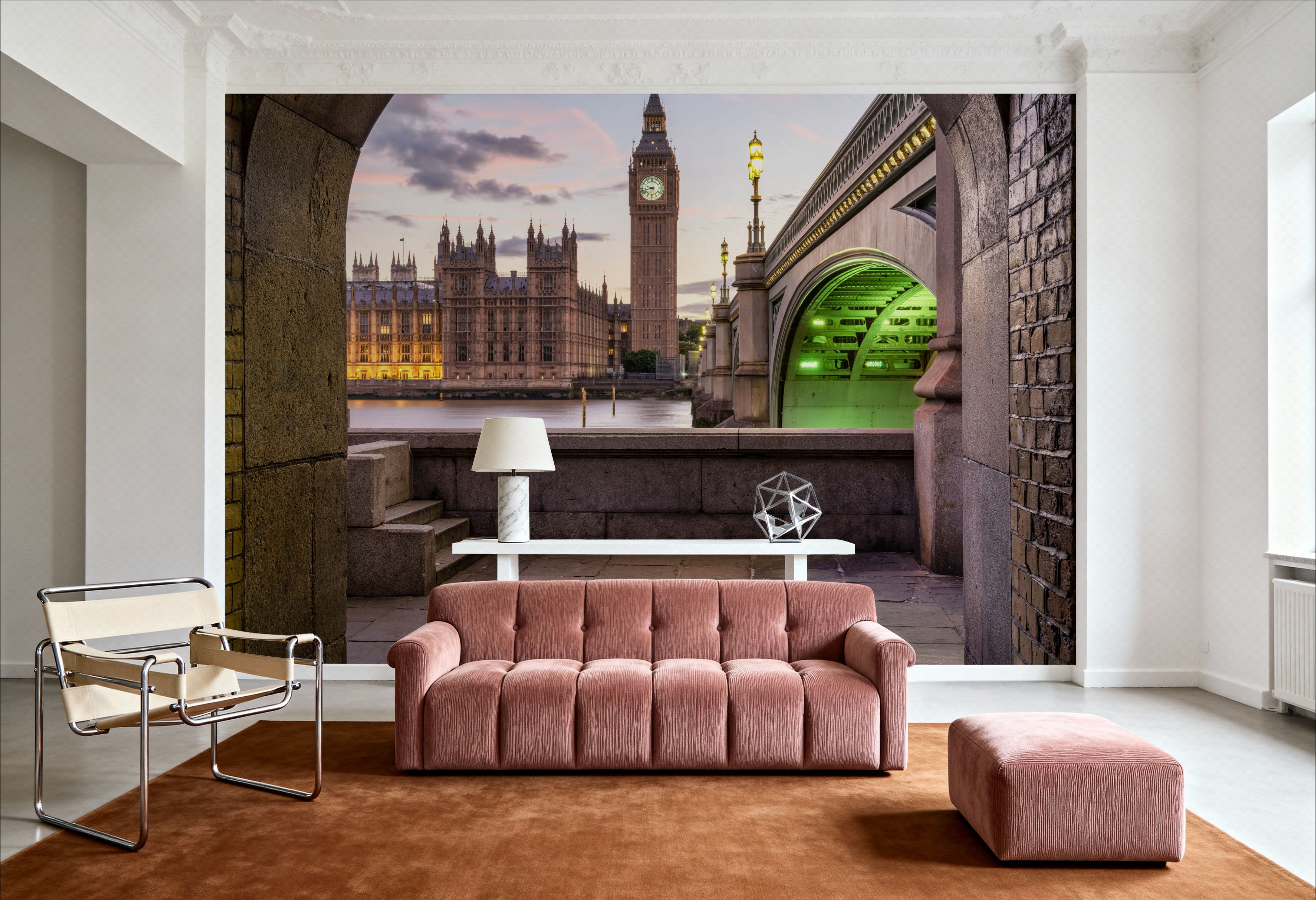 Big Ben and Westminster Bridge Framed