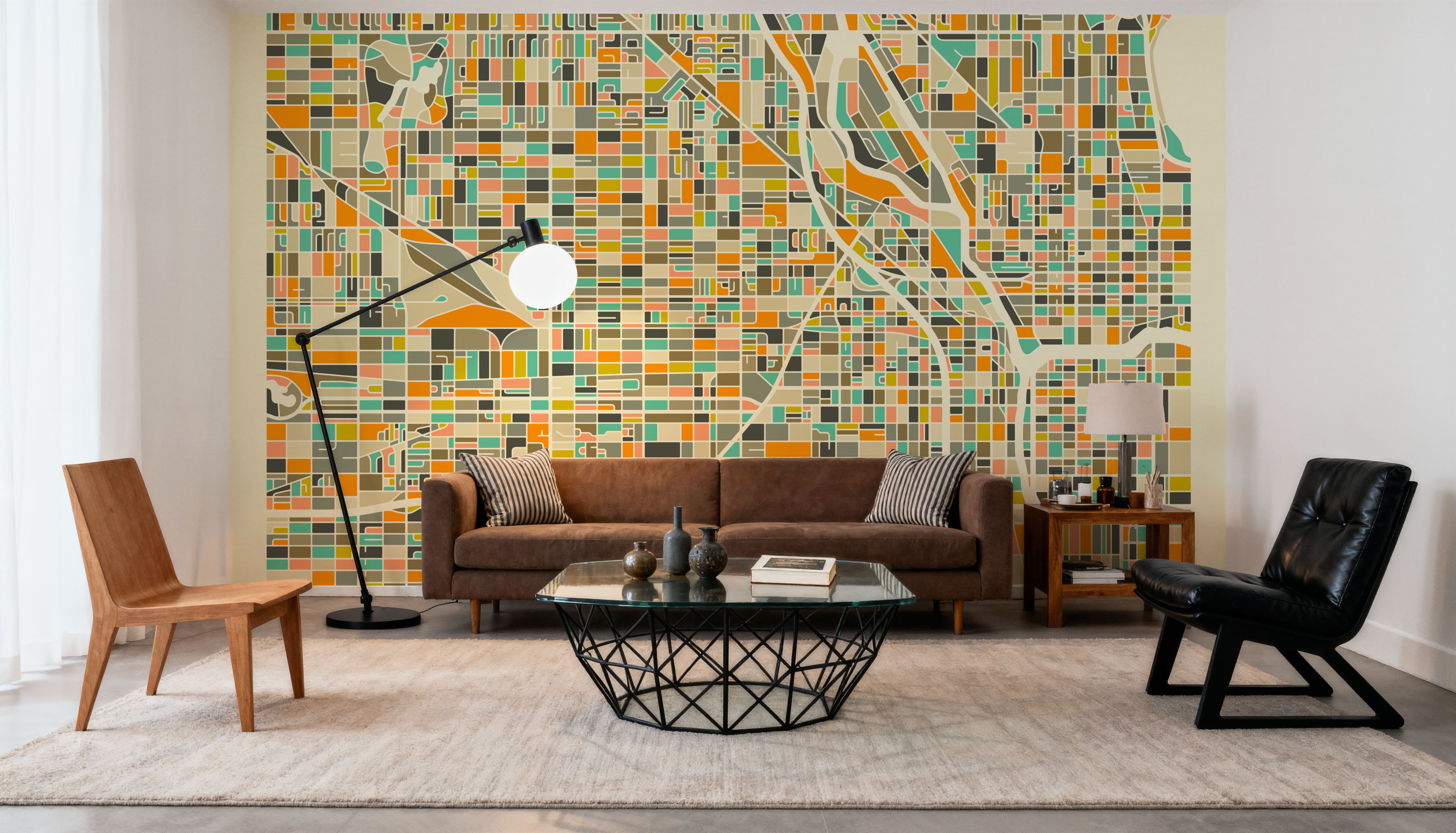 Modern Chicago, Wallpaper