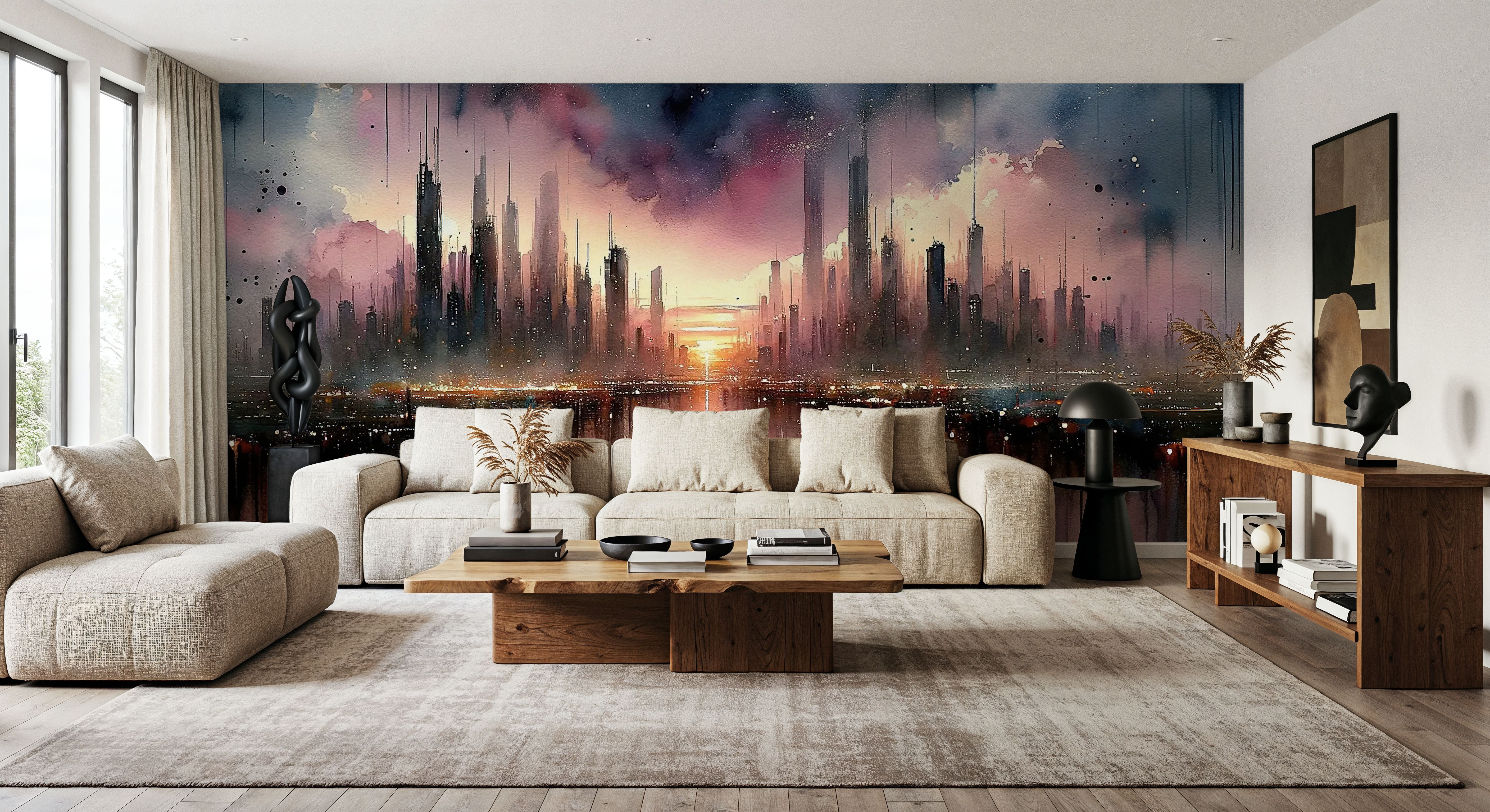 Dawn's Ephemeral Silhouette, Wallpaper