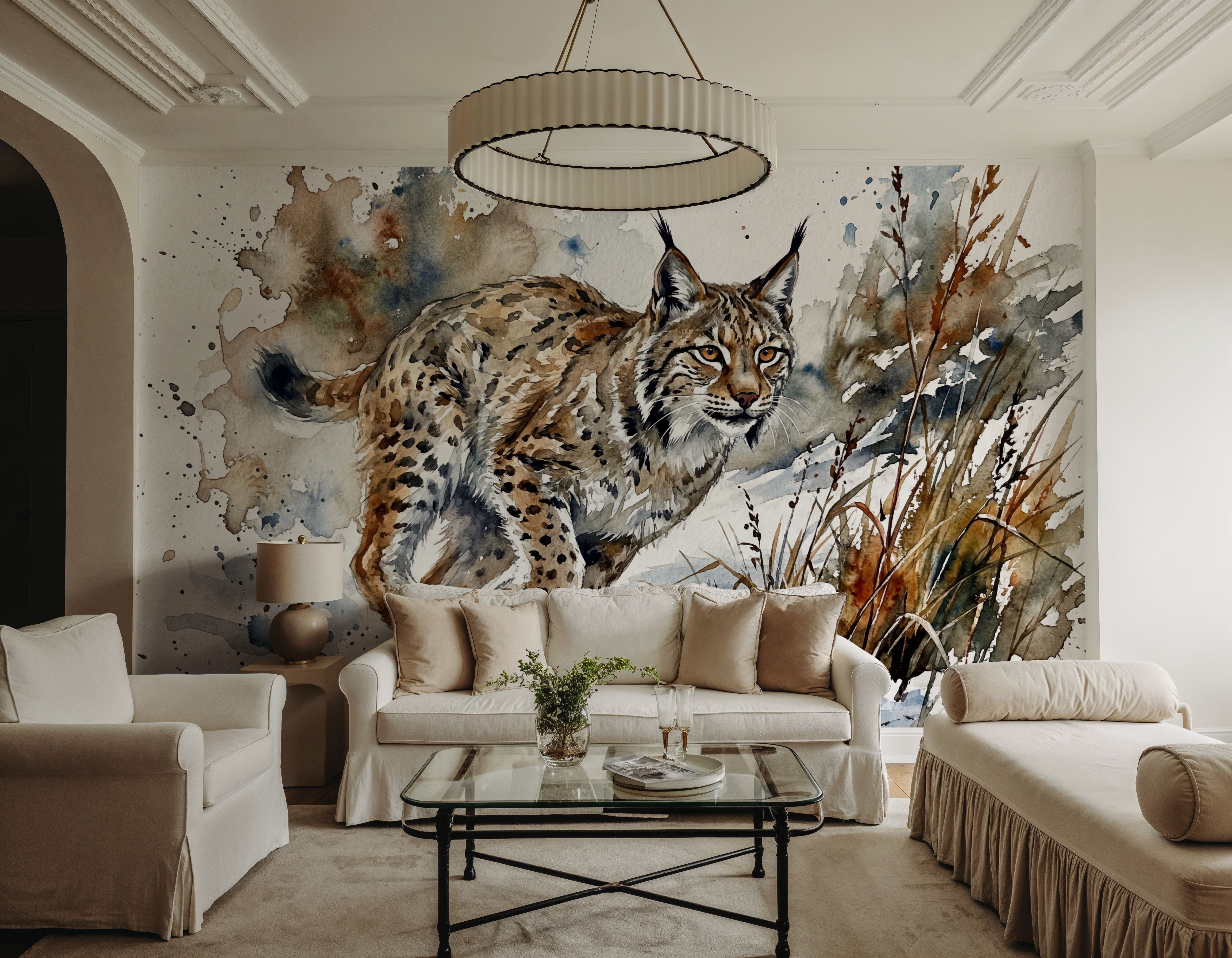 Lynx - Watercolor Predators Series