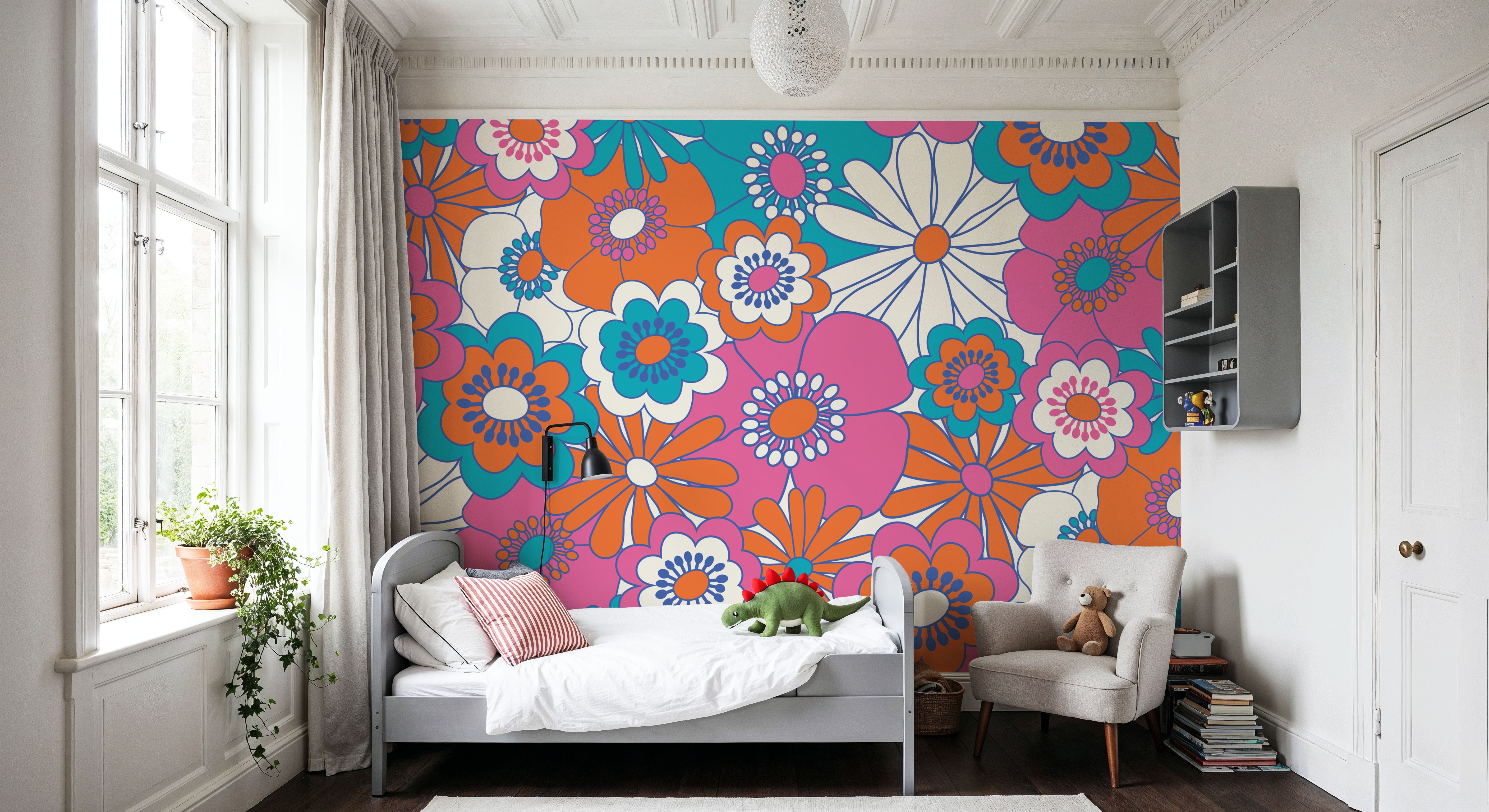 70's Avant Garden, Bright Pink