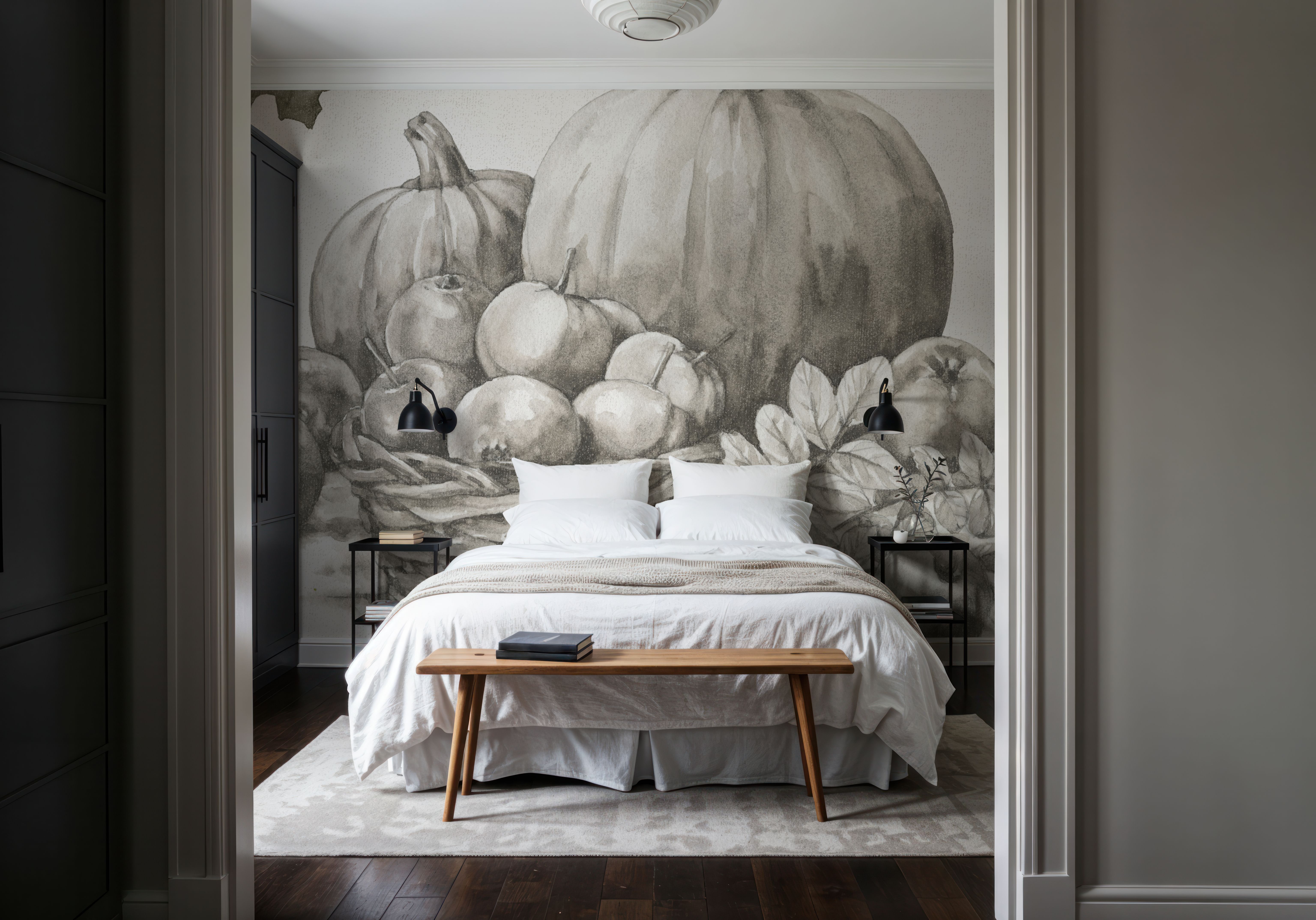 Bountiful Harvest IV BW