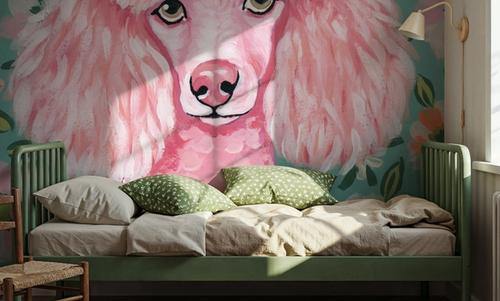 Poodle in Pink