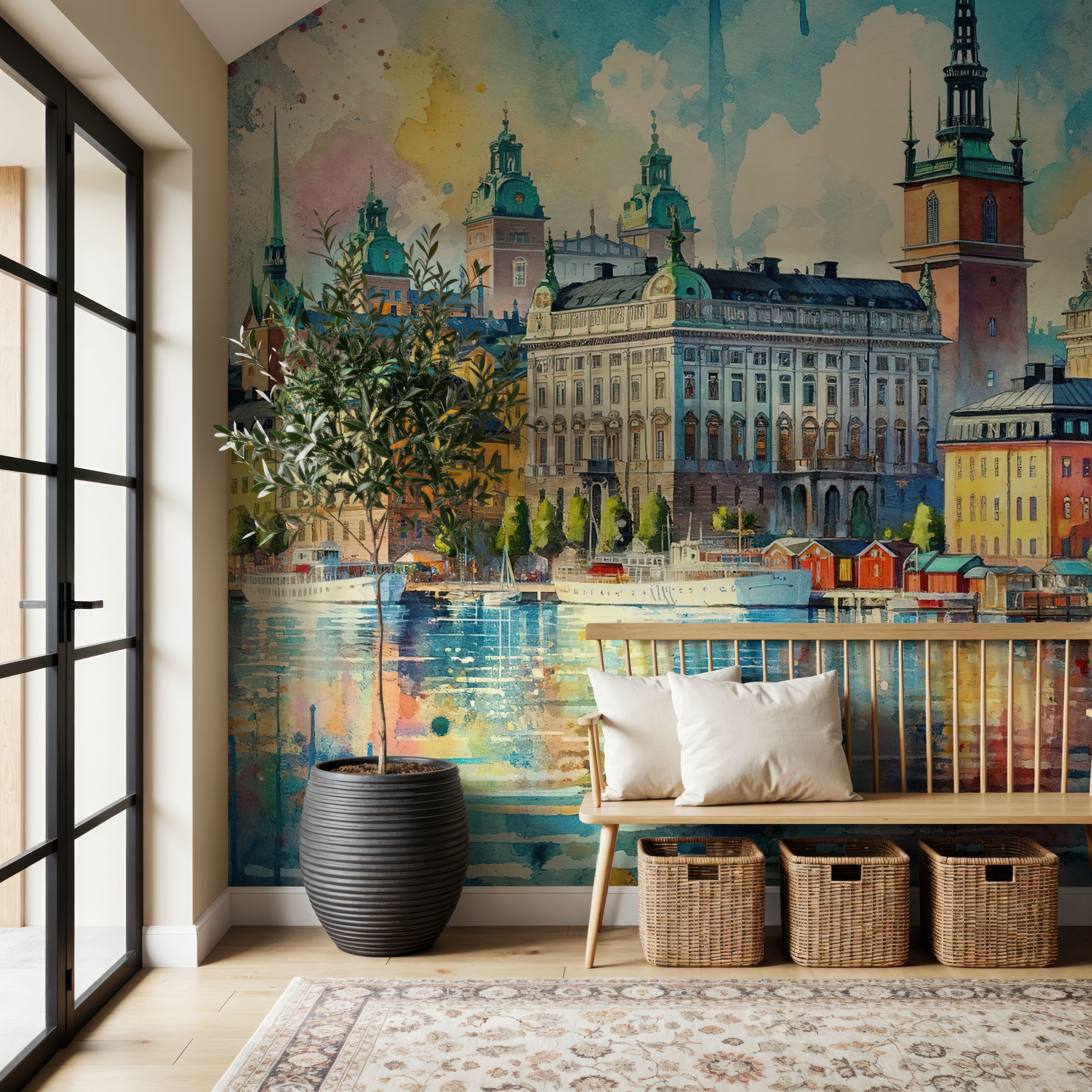 Vivid Stockholm Reflections