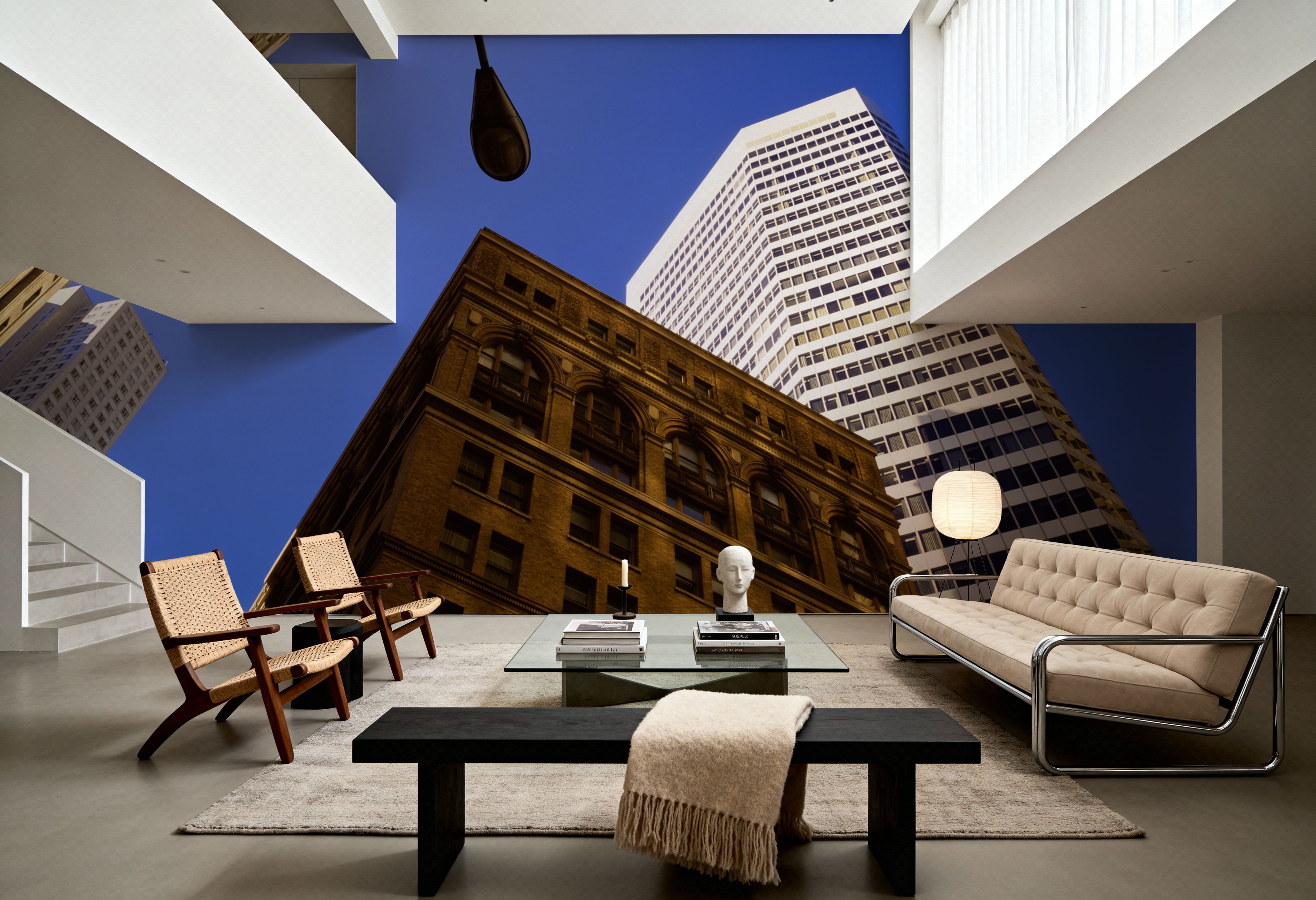 Urban Skyline Majesty, Wallpaper