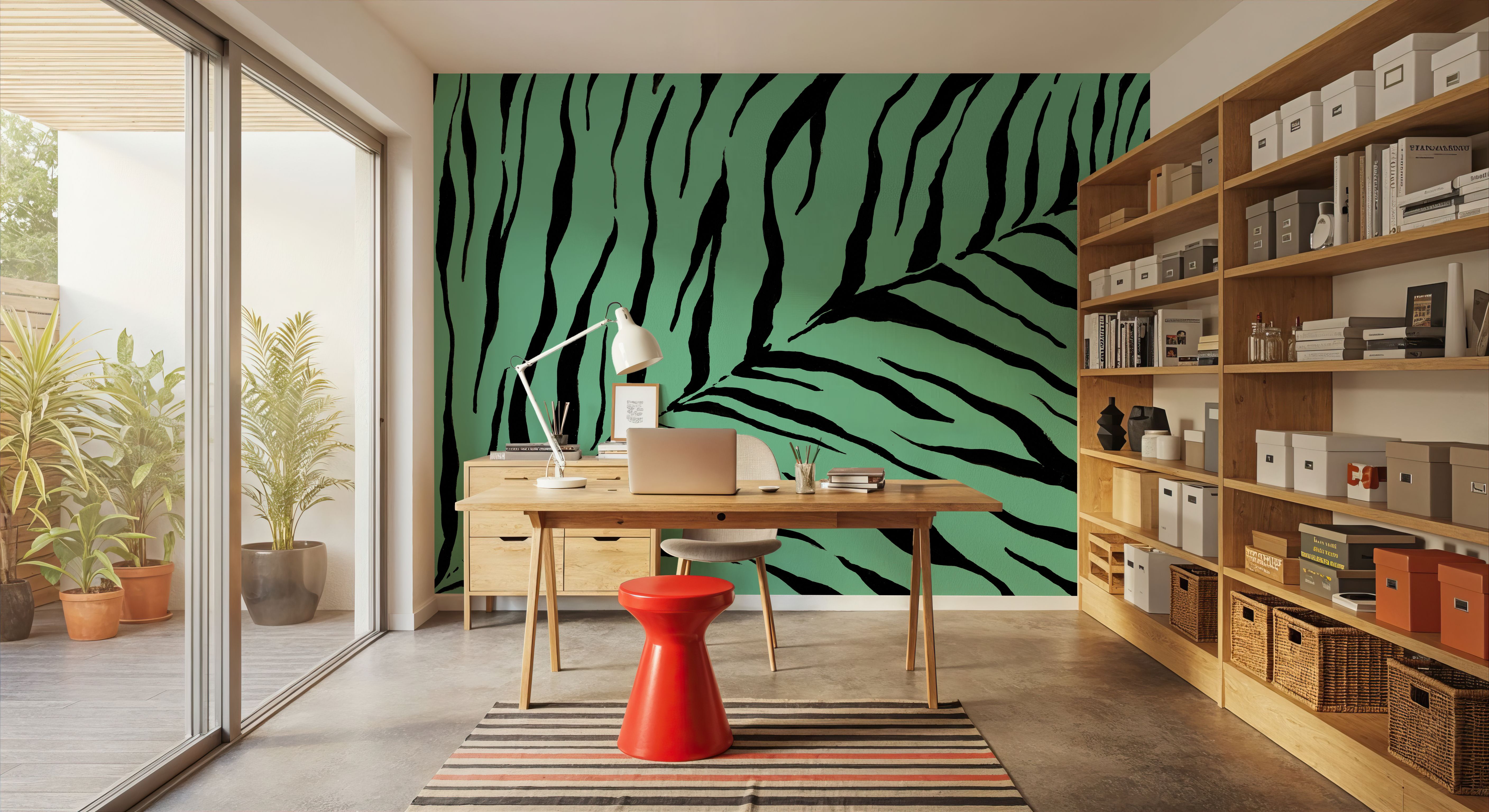 Animal Print III Green
