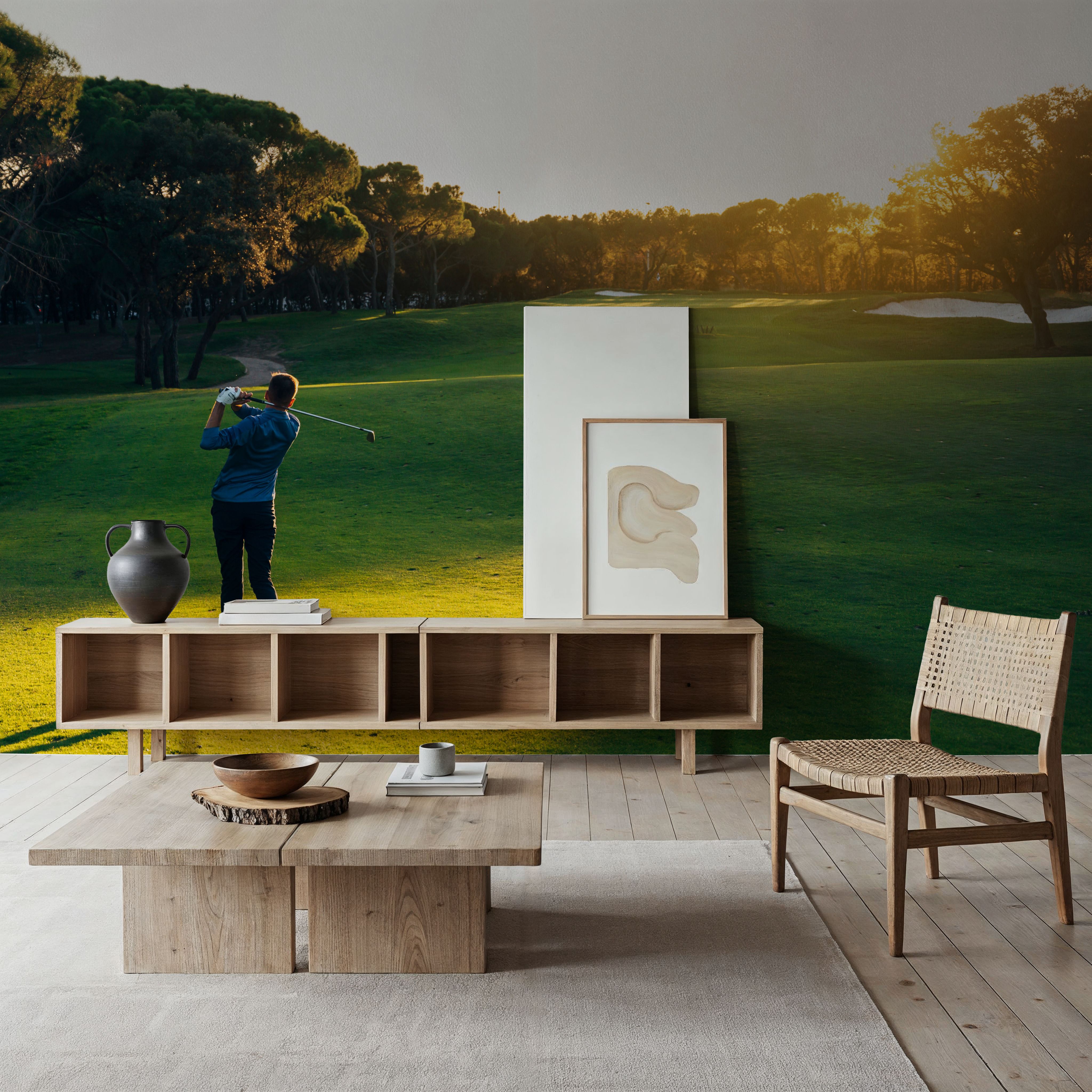 Wall Mural - Eagle - Rural Landscapes mural wallpaper - Living room - Wallism US - Premium, Textured or Peel & Stick