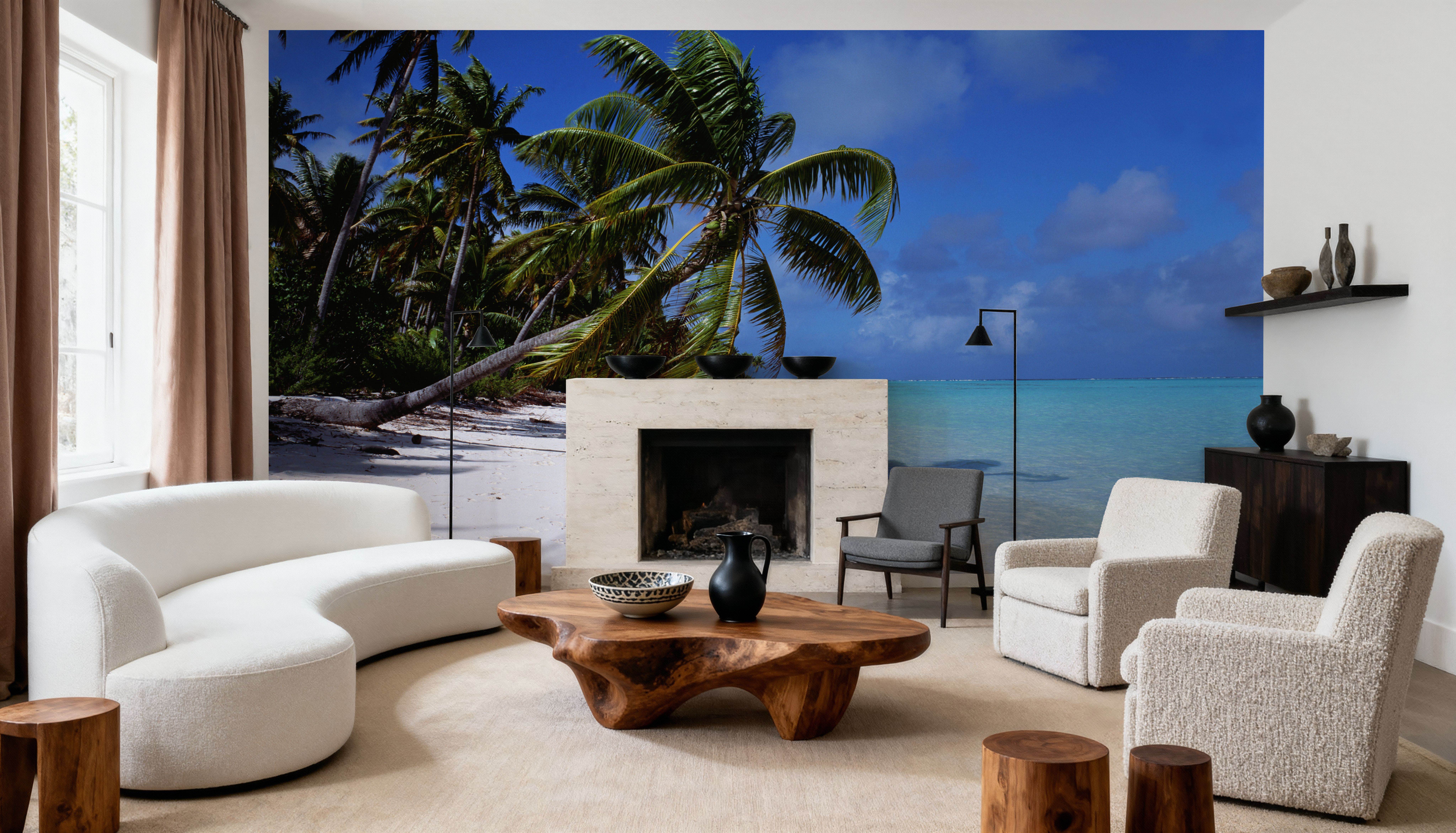 Paradise Shoreline, Wallpaper