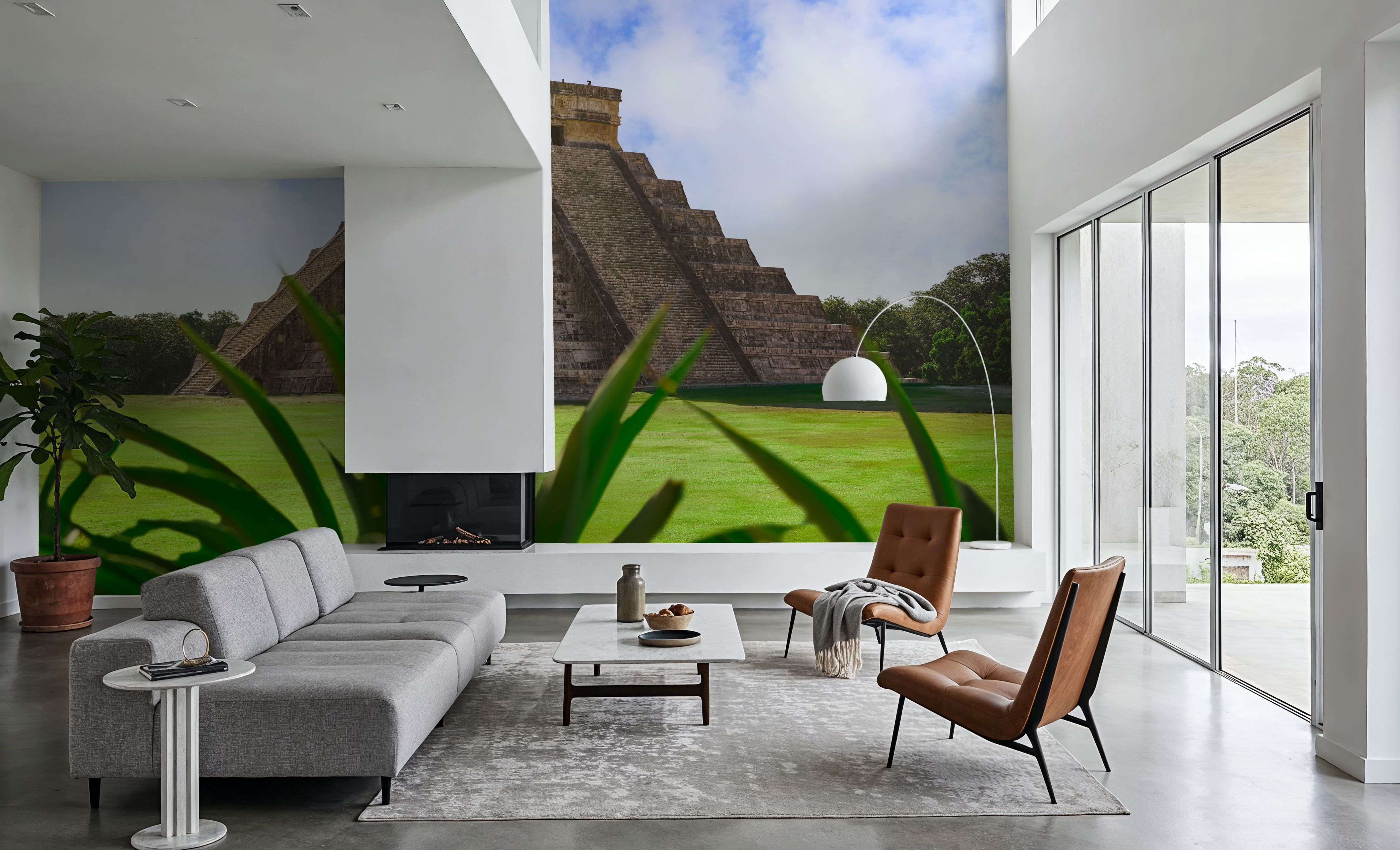 Majestic Mesoamerican Pyramid