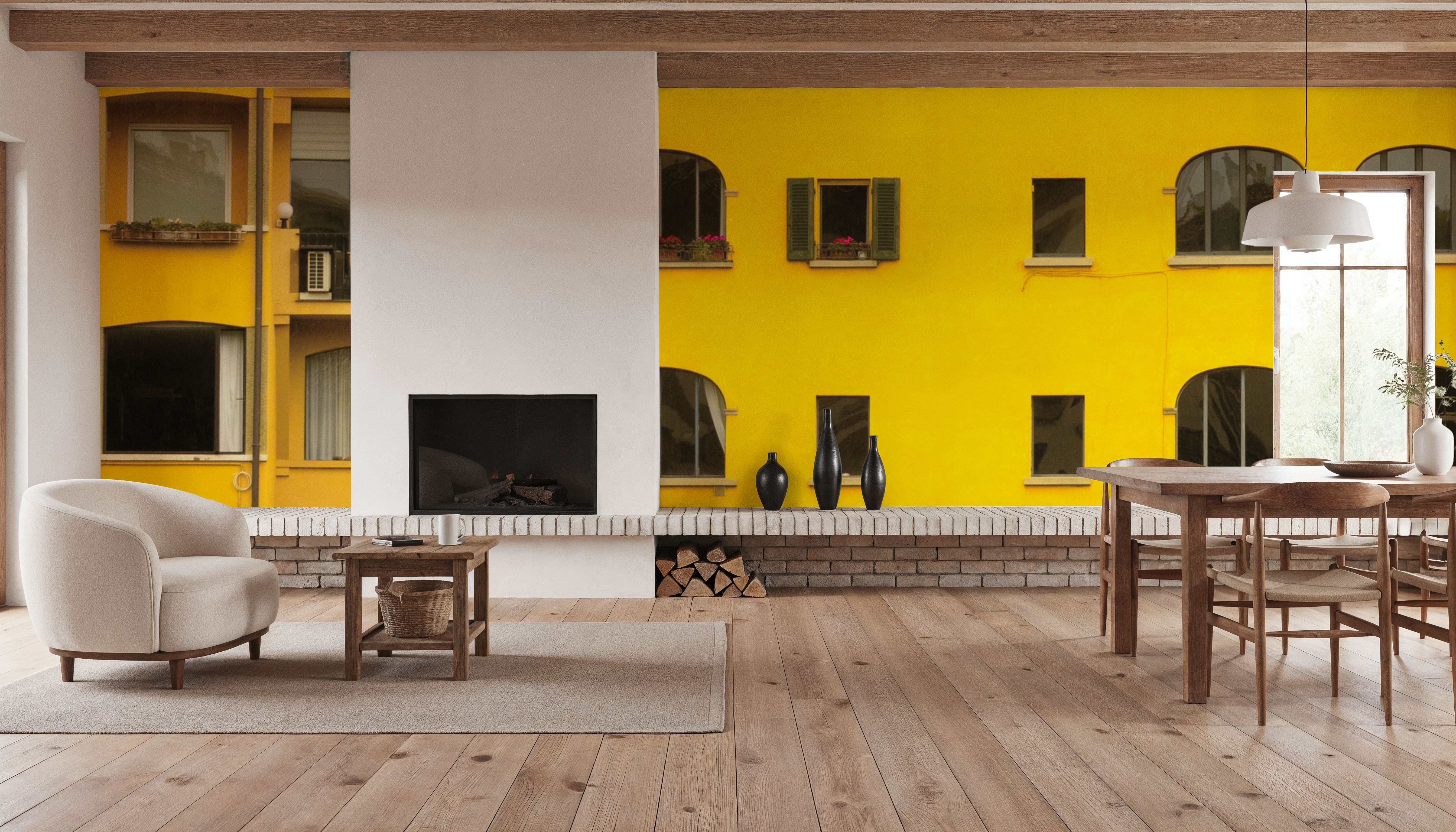 Florence Yellow, Tapeten