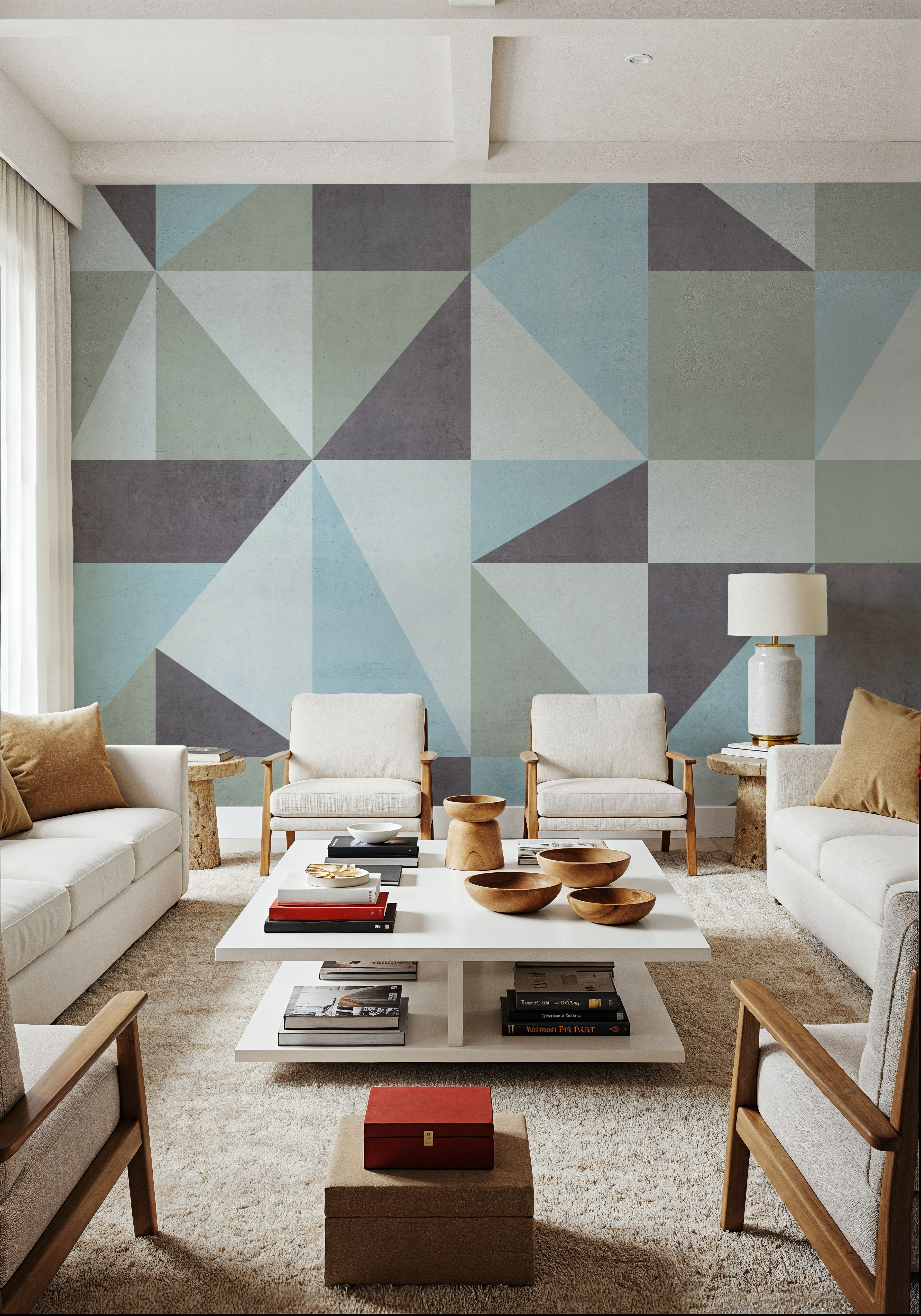 Modern Geometrics, Ice Blue