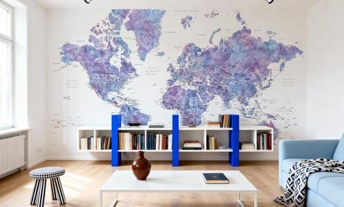 World Map Cities - Raul