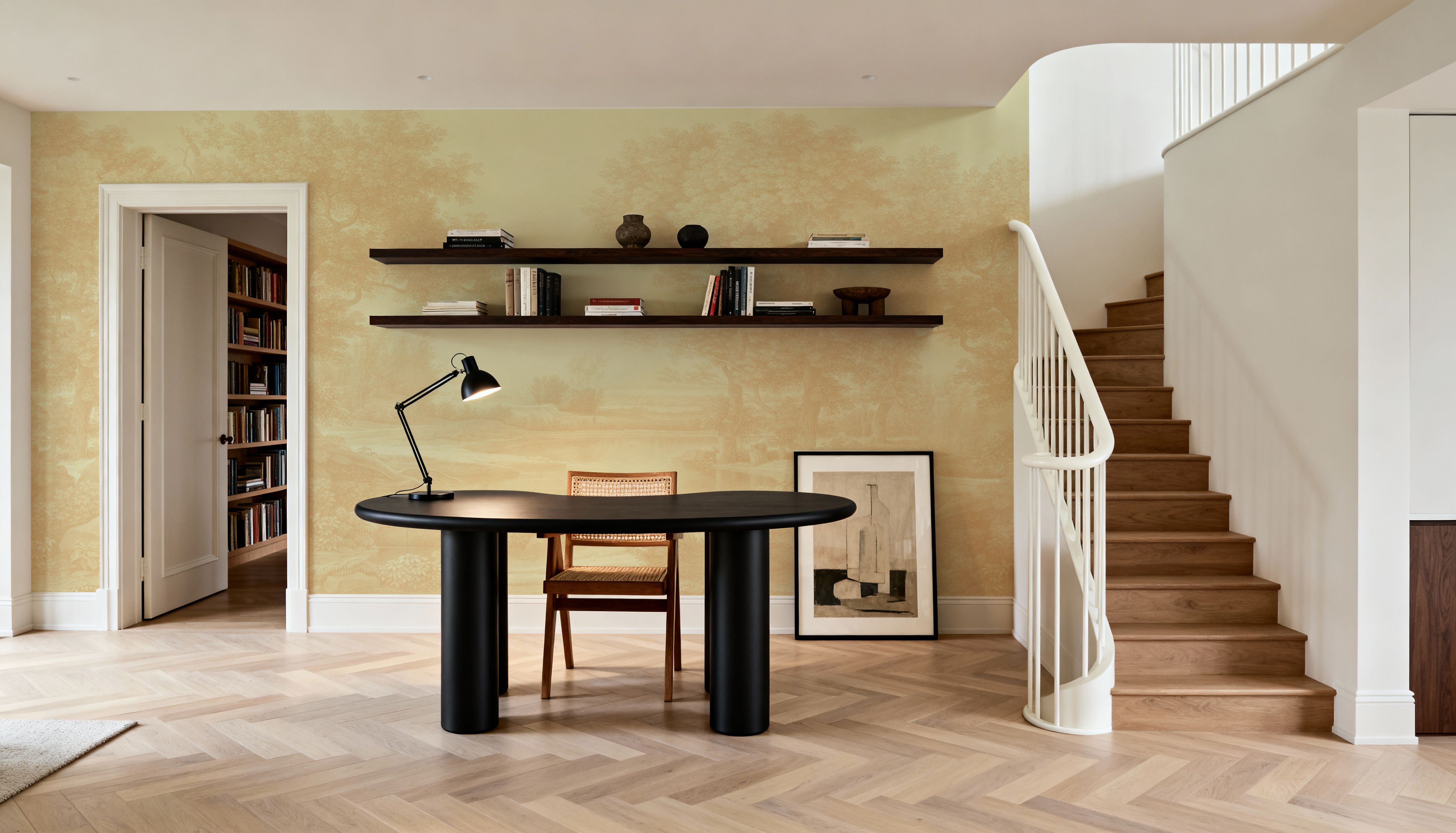 Riverbank Oak Landscape, Oat