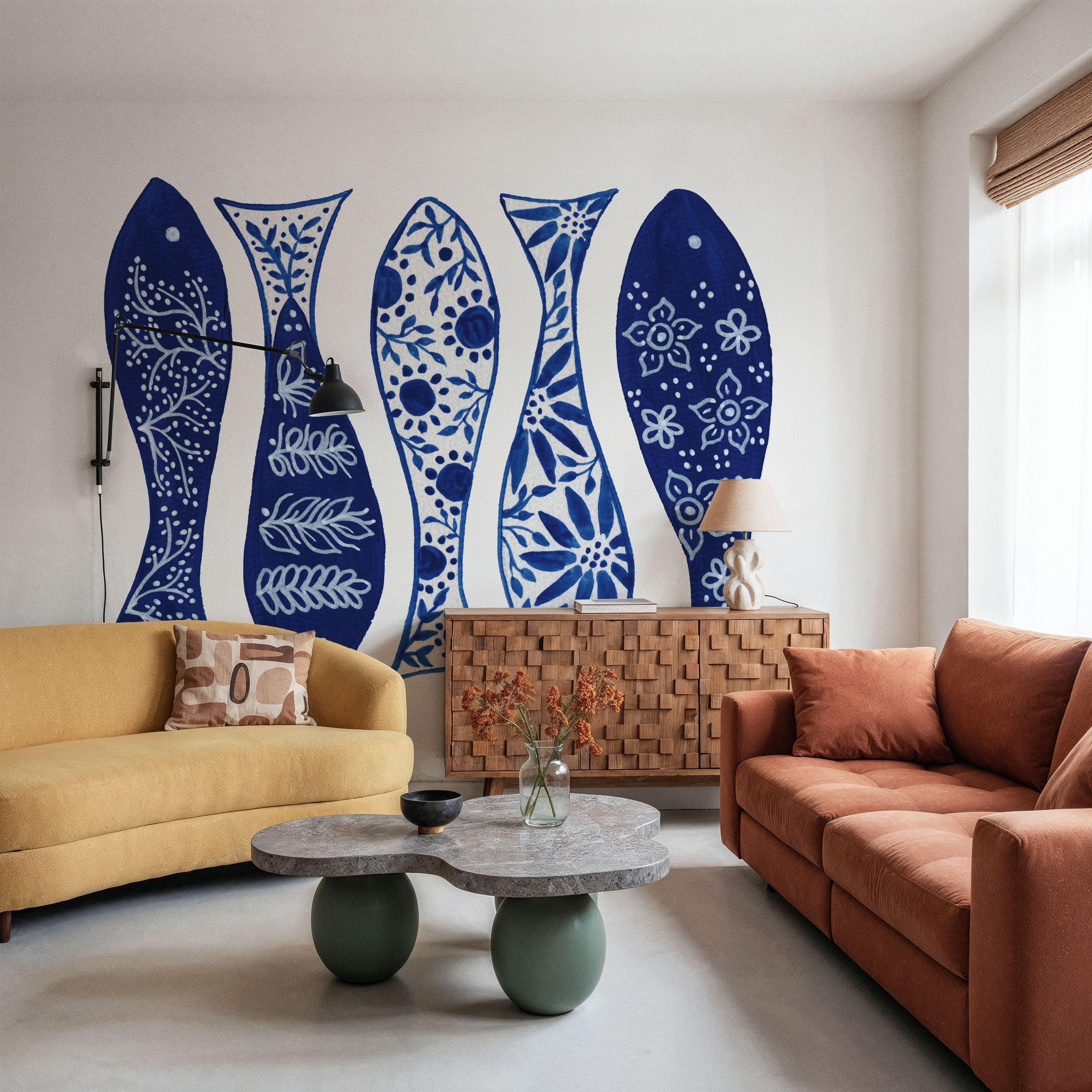 Coastal Chinoiserie VII