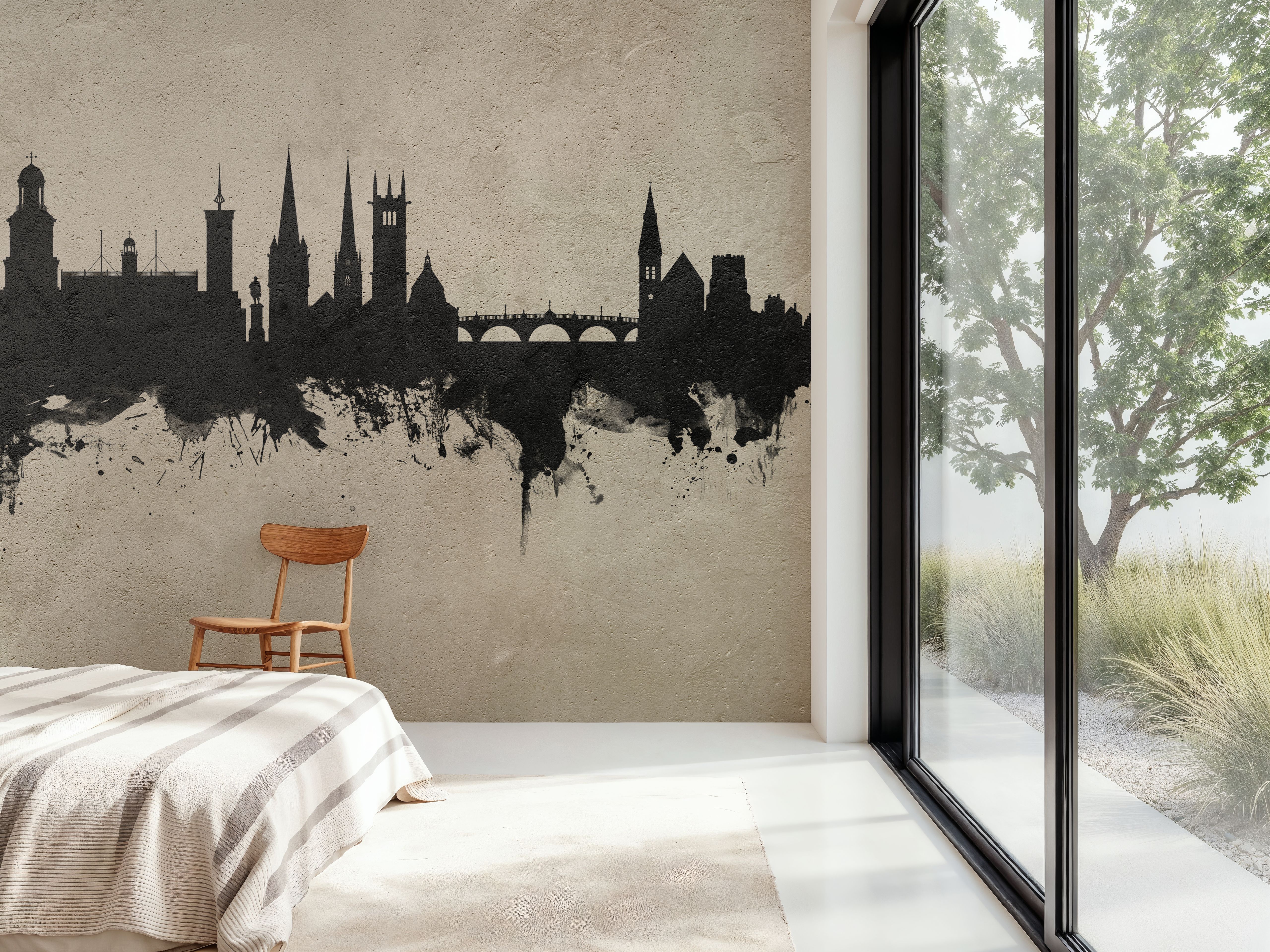 Shrewsbury England Skyline Concrete