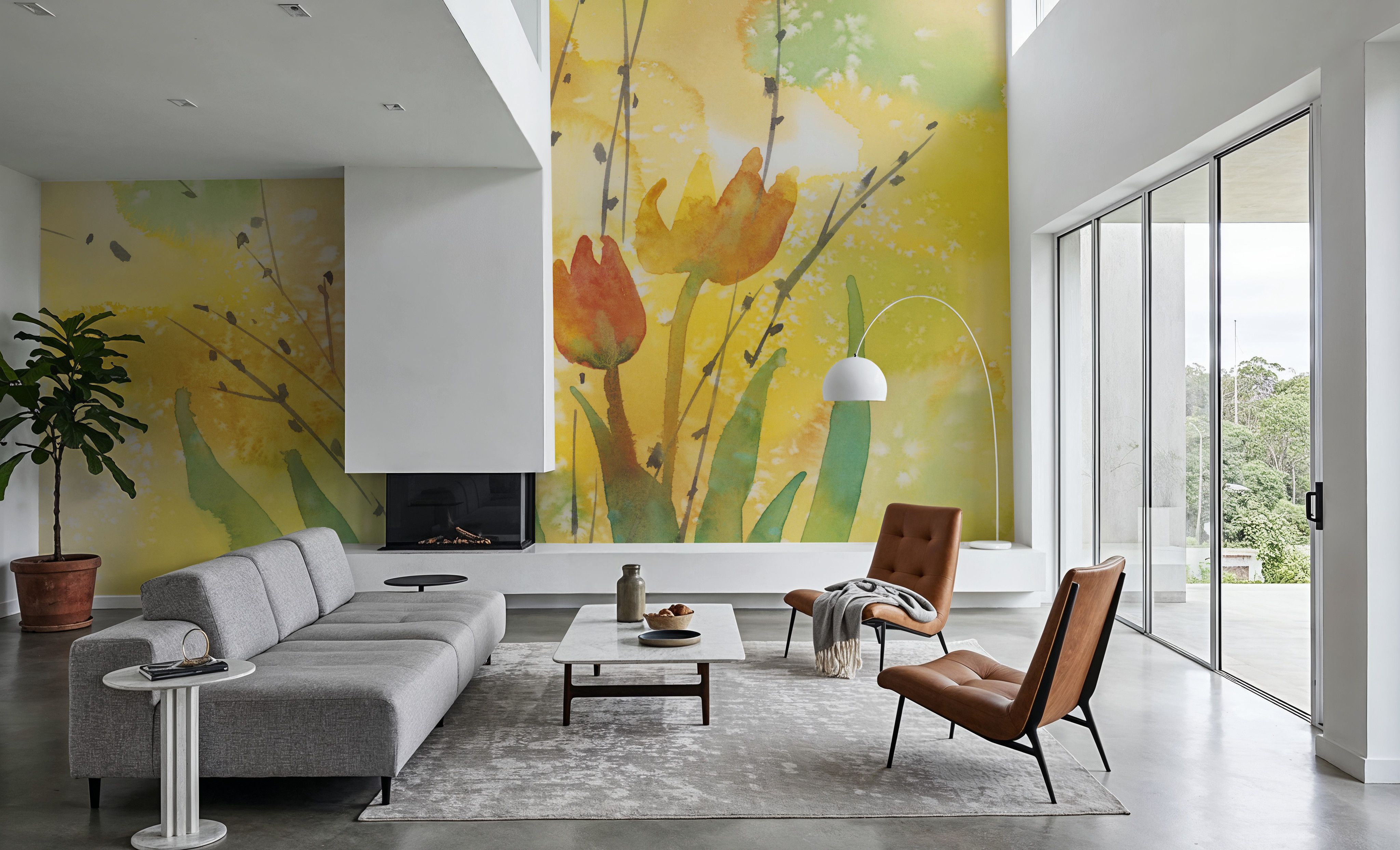 Watercolor Tulip Dream