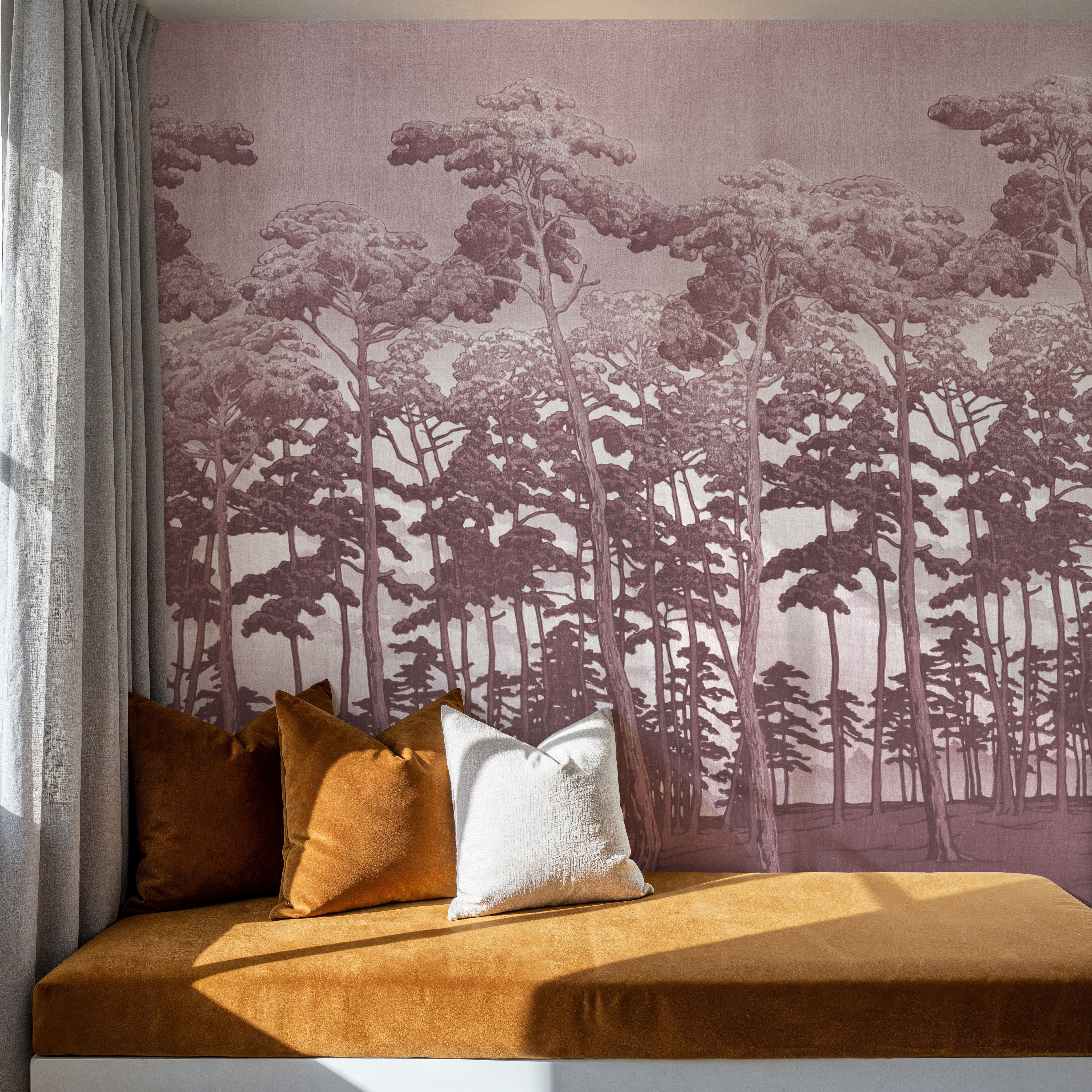 Tranquil Pinescape, Dusty Wine