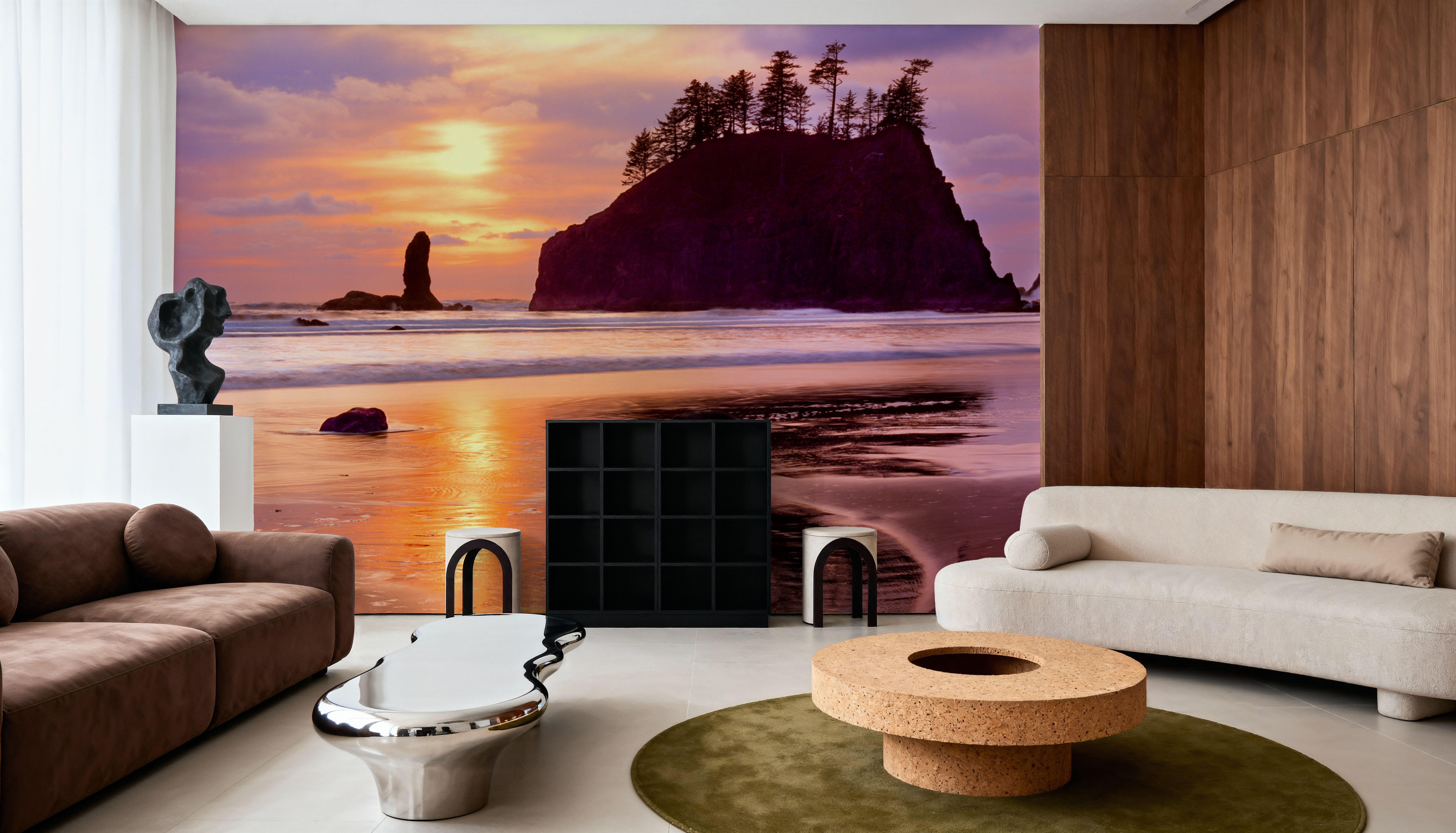 Second Beach, Papel pintado