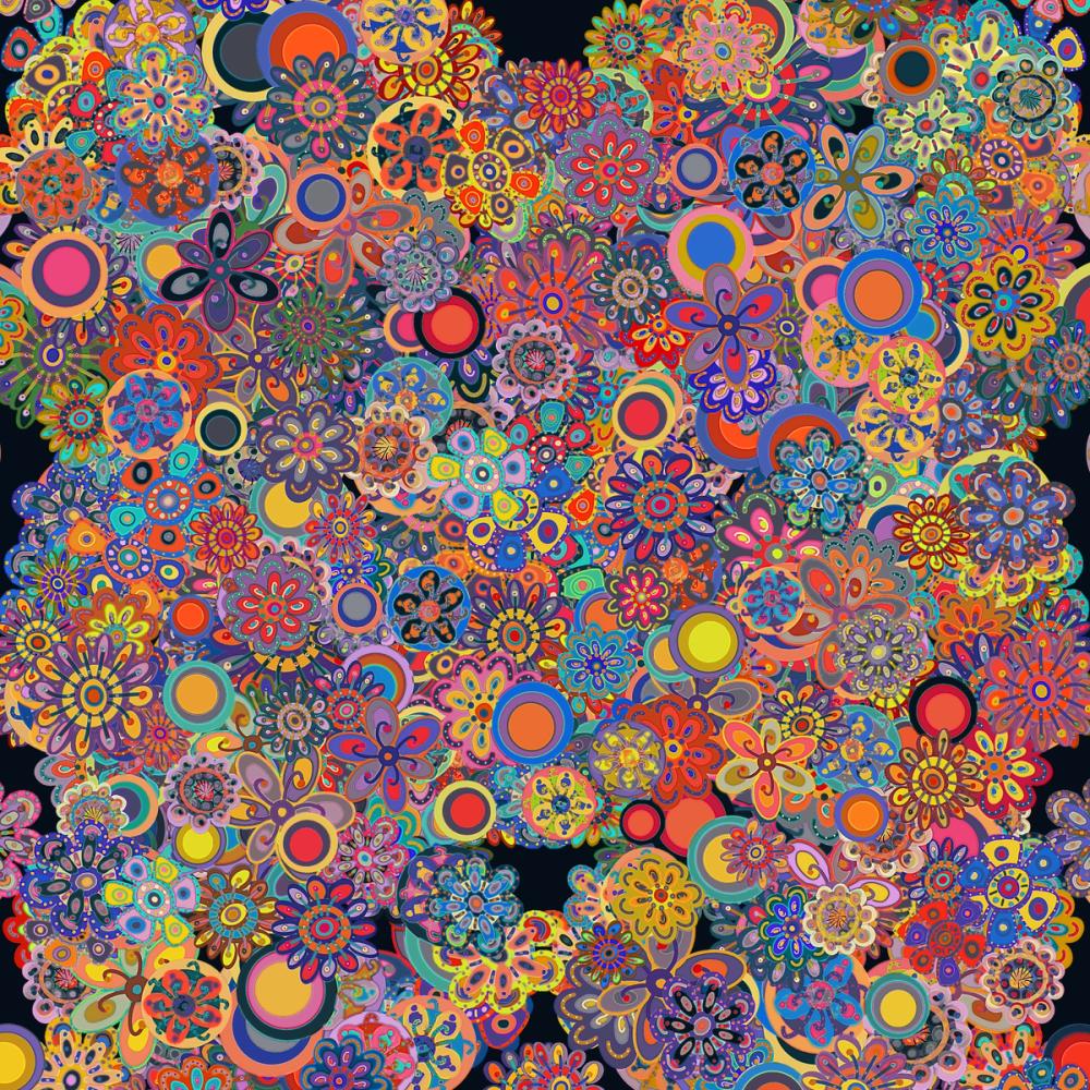 Millefiori Black