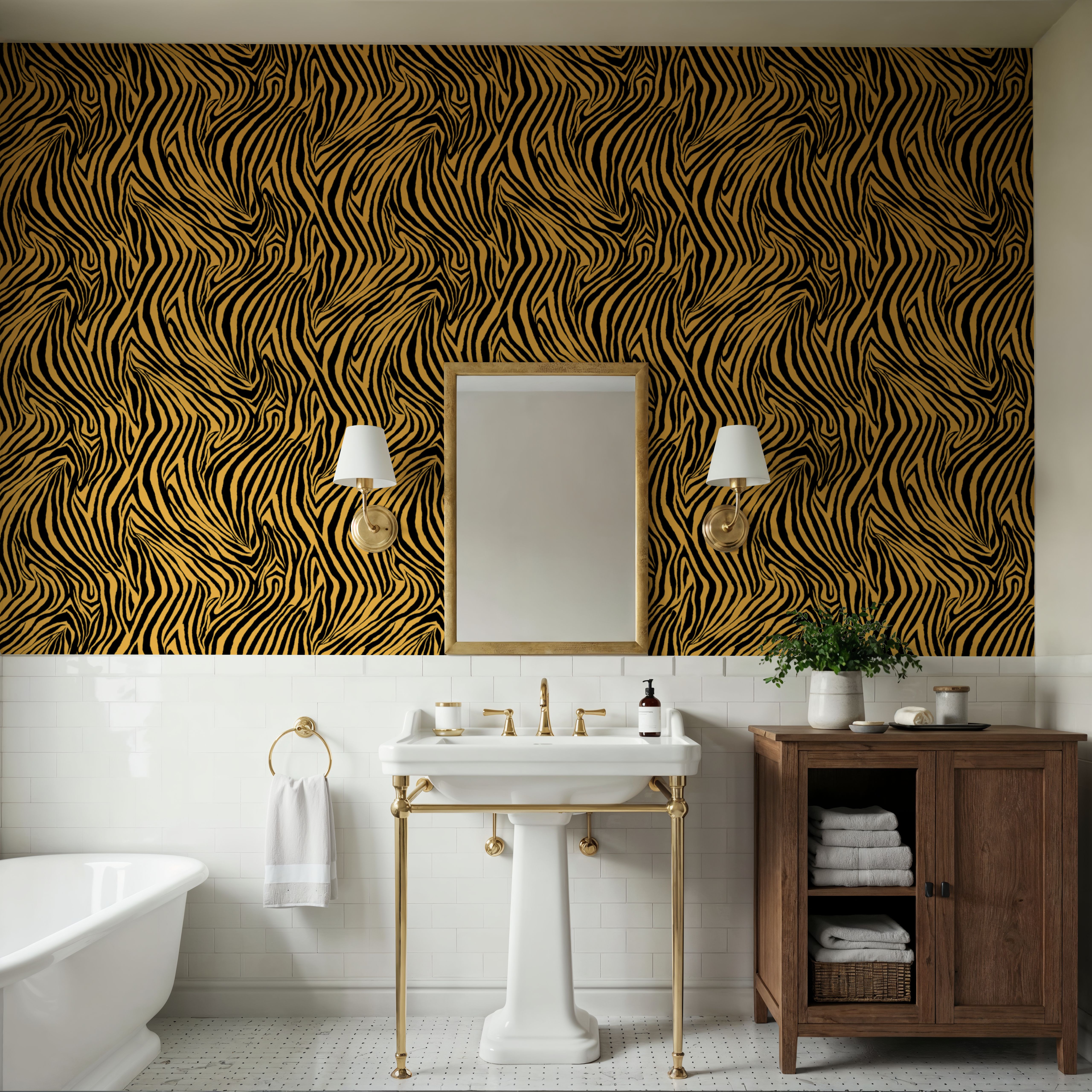 A Stripe of Zebra, Sunflower