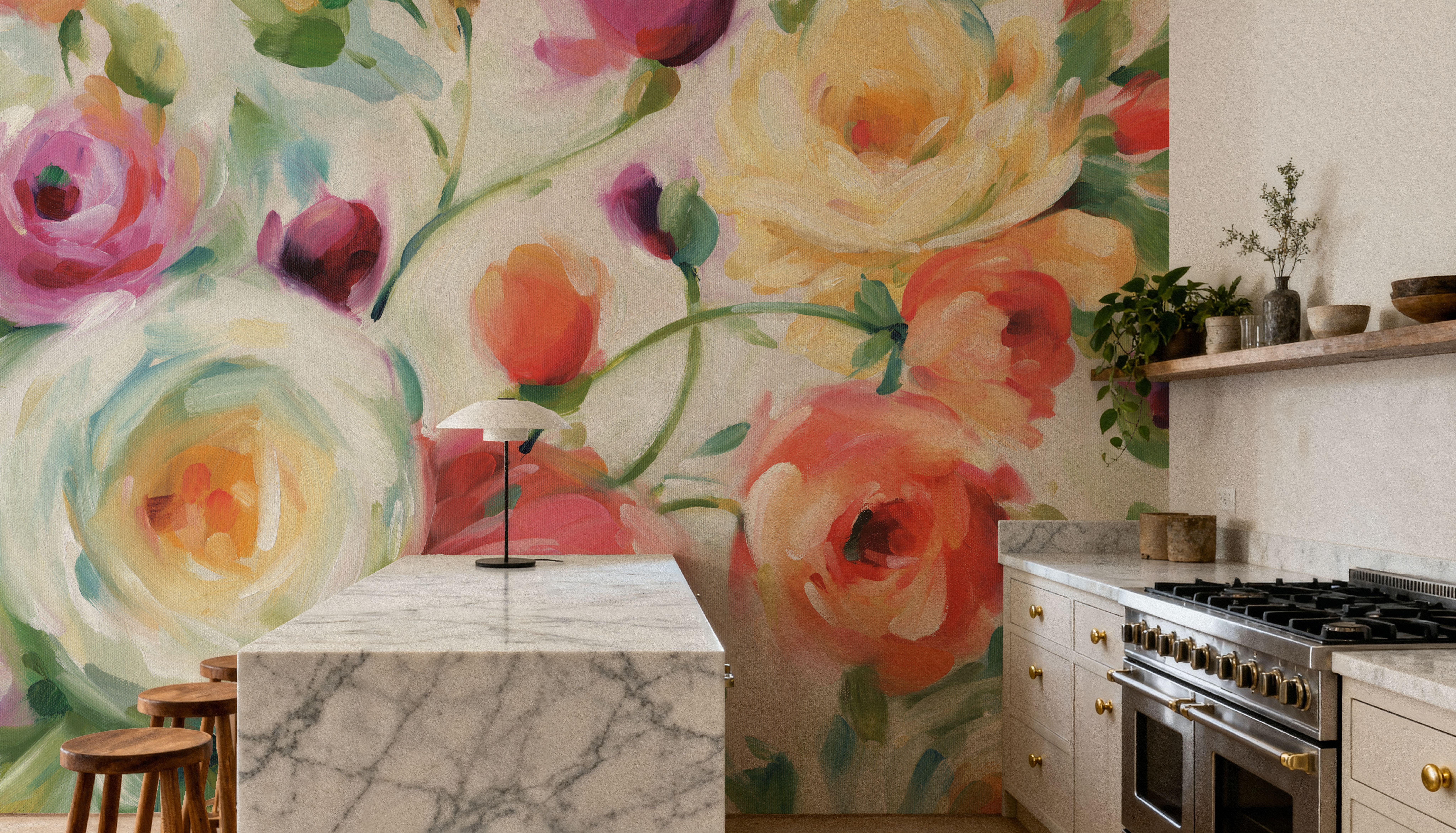 Florabundance I, Wallpaper