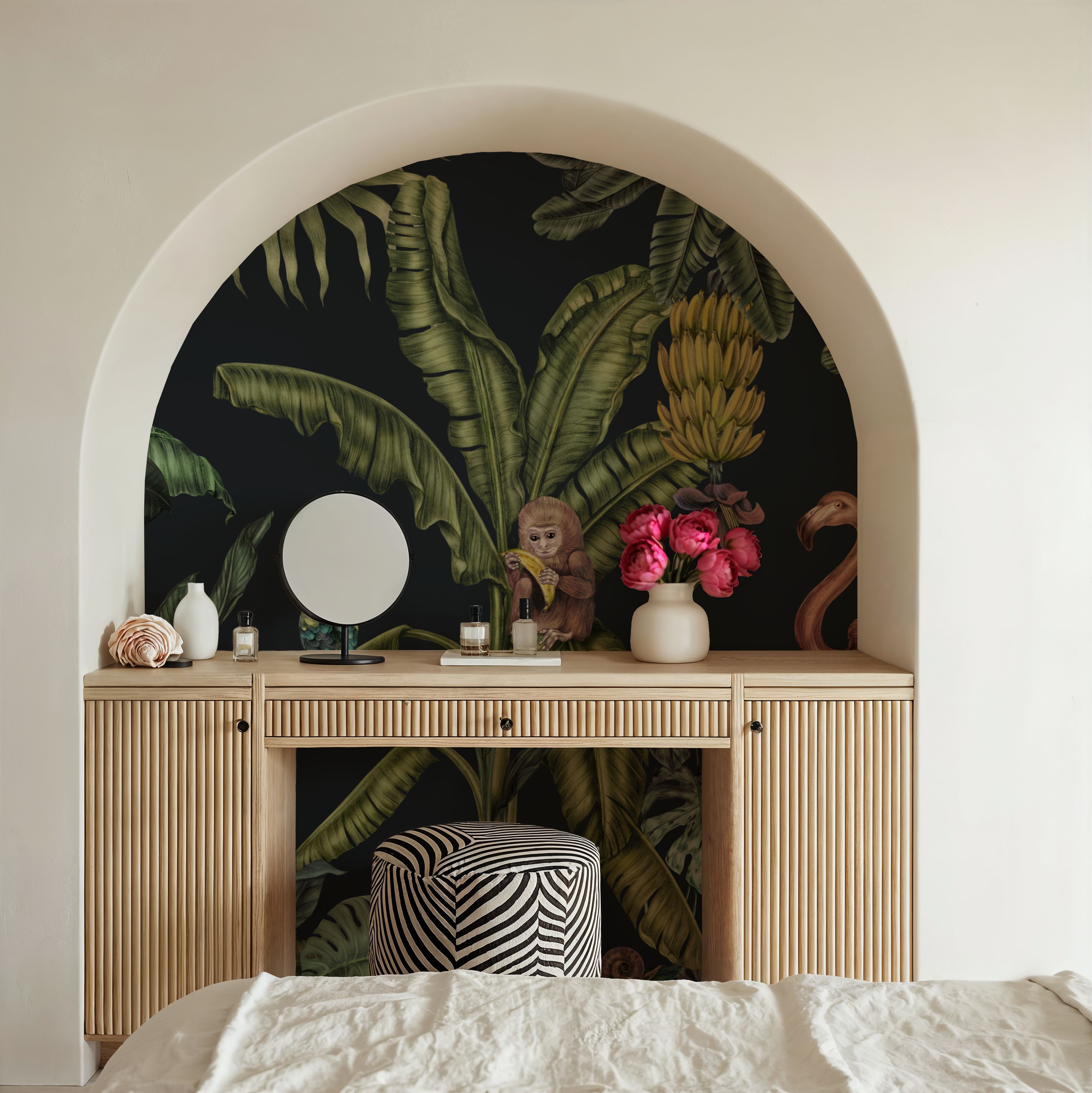 Monkeys With Birds, Dark