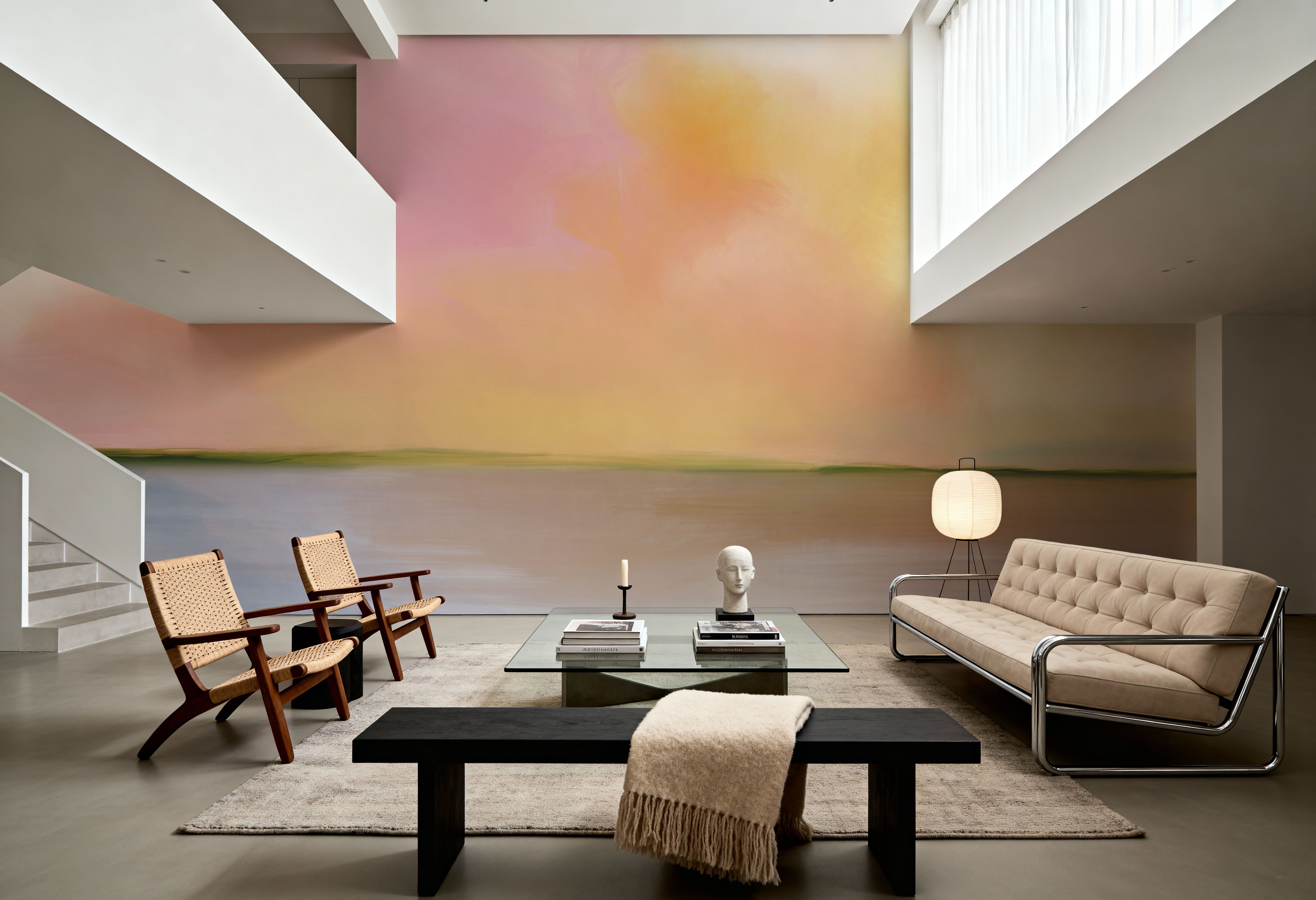 Cotton Candy Sun, Papier peint