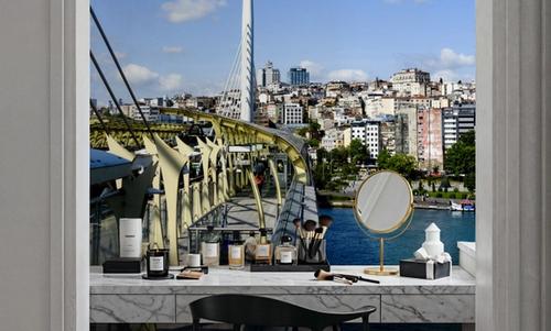 Urban Bridge Crossing