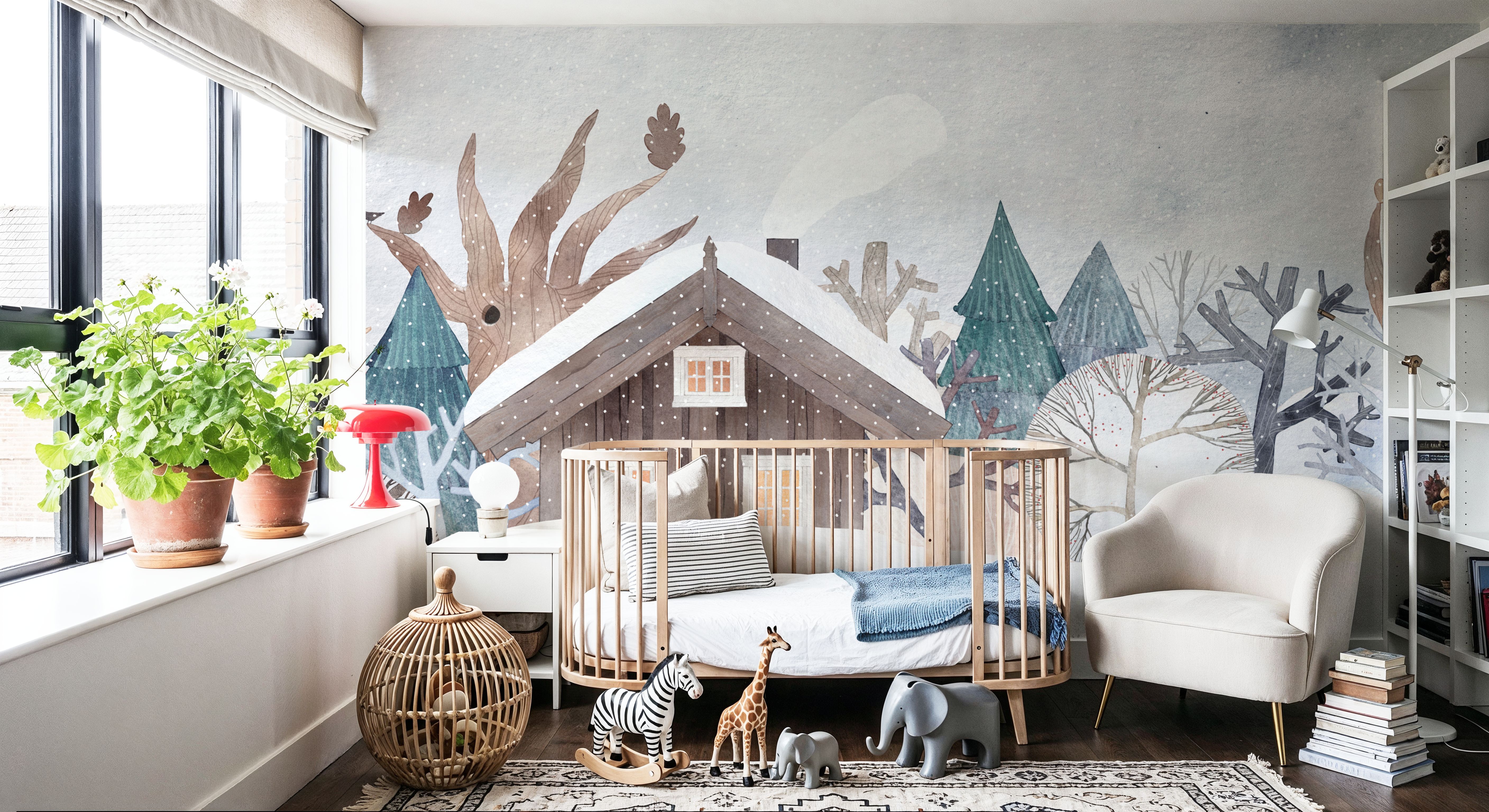 The Snowy Mountain Cabin