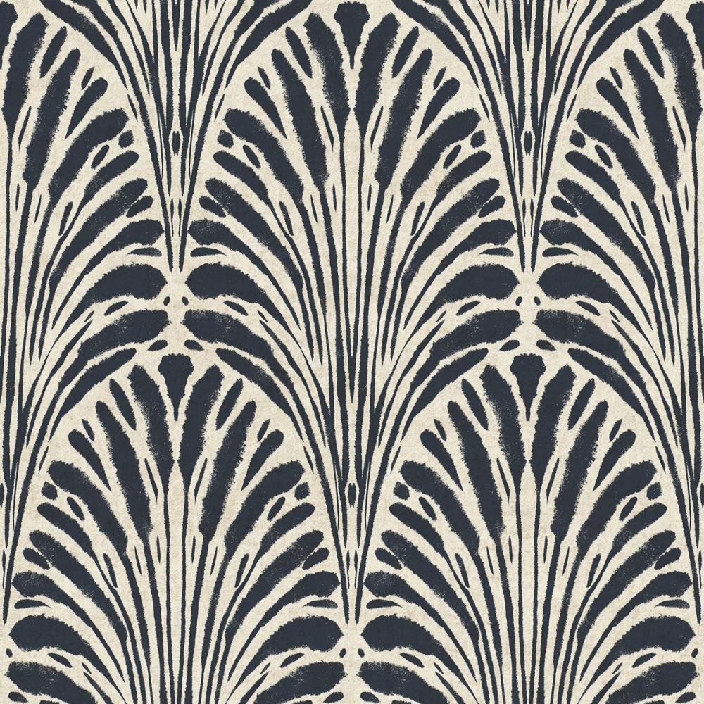 Brushstroke Fan Scallop, Zebra