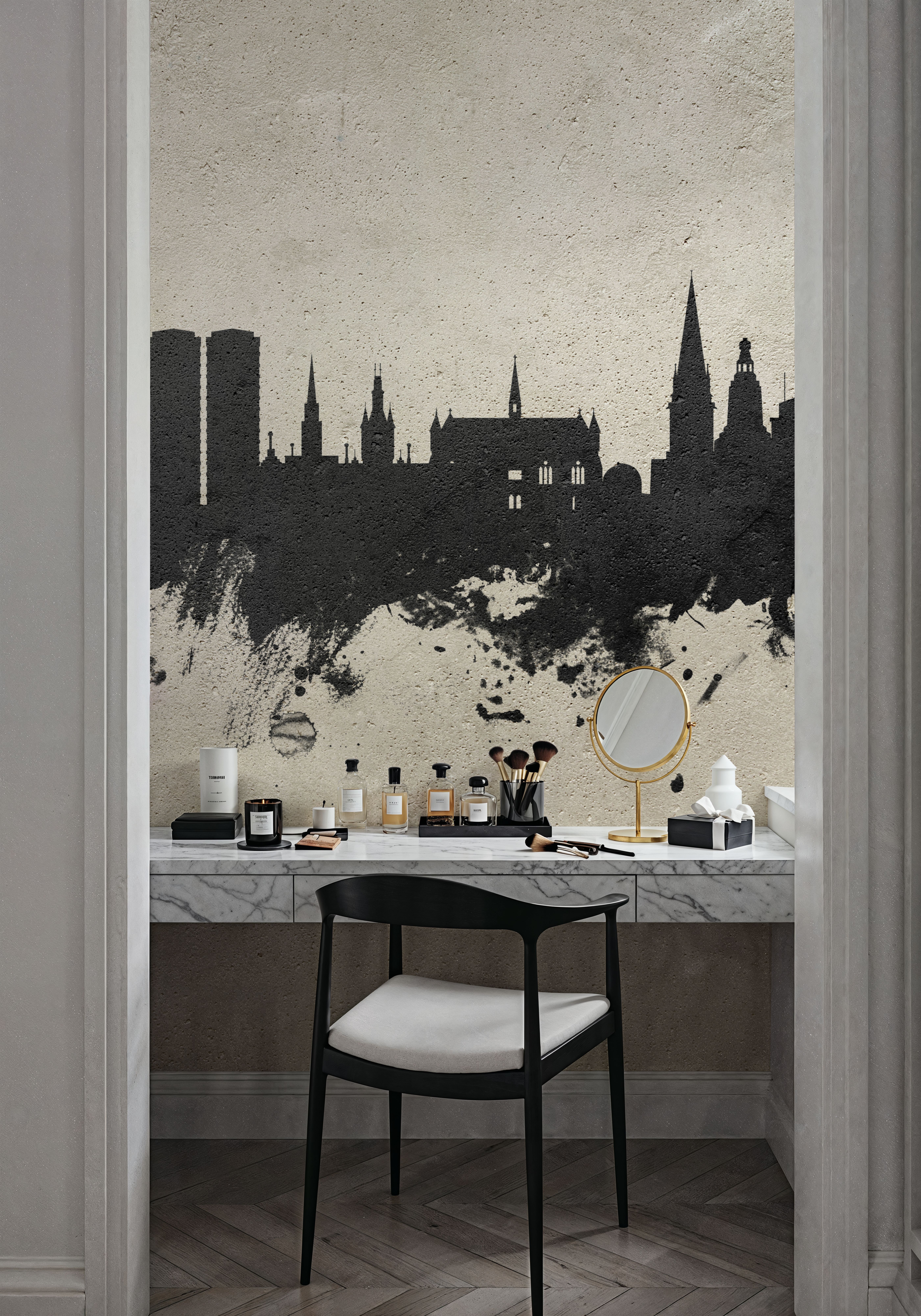 Dundee Scotland Skyline Concrete